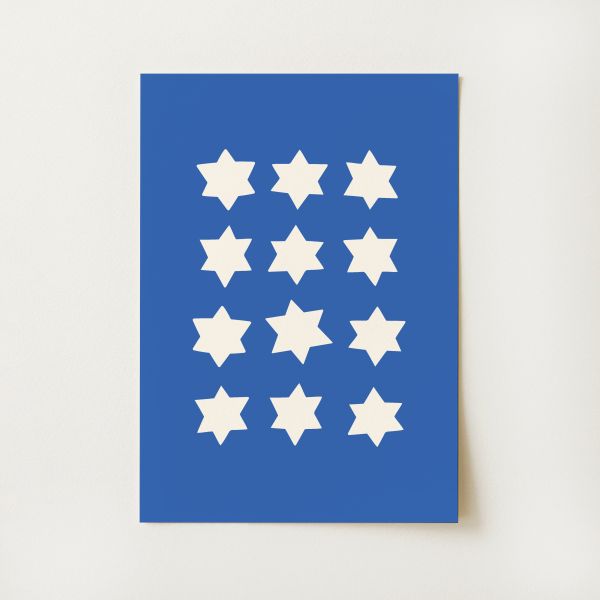 Star of David Print