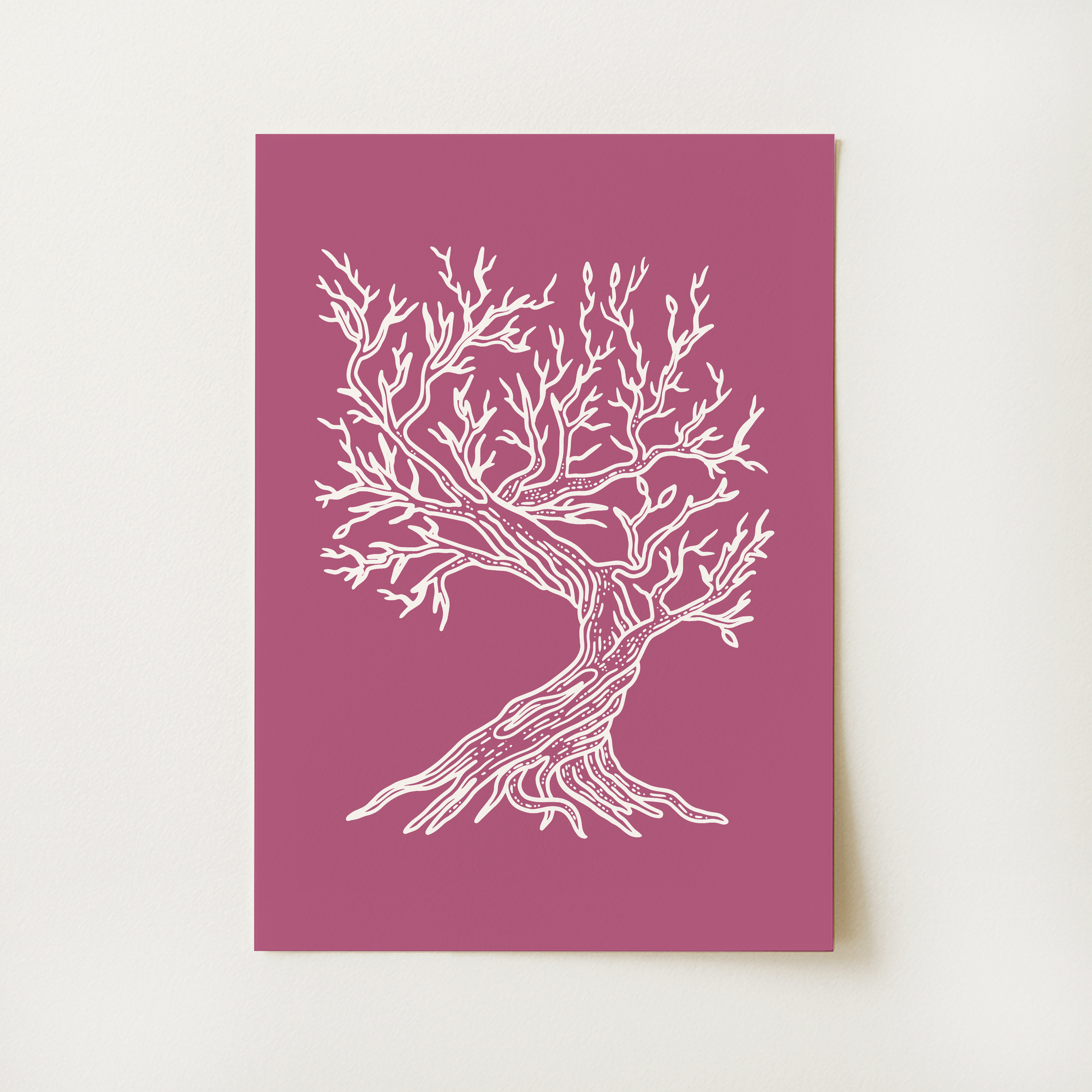 Winter Tree Print