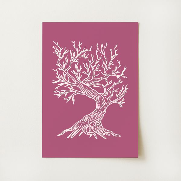 Winter Tree Print