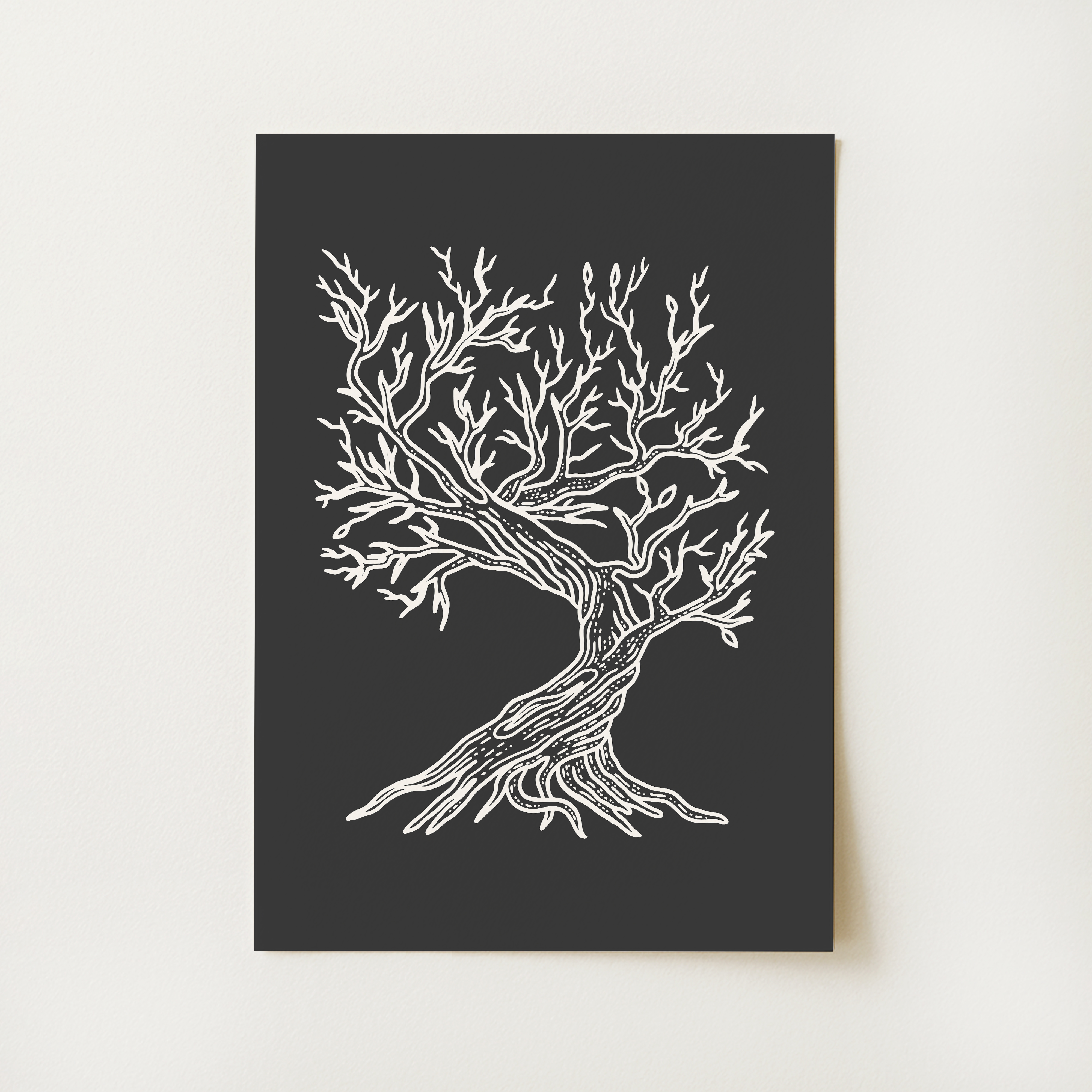 Winter Tree Print