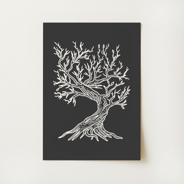 Winter Tree Print