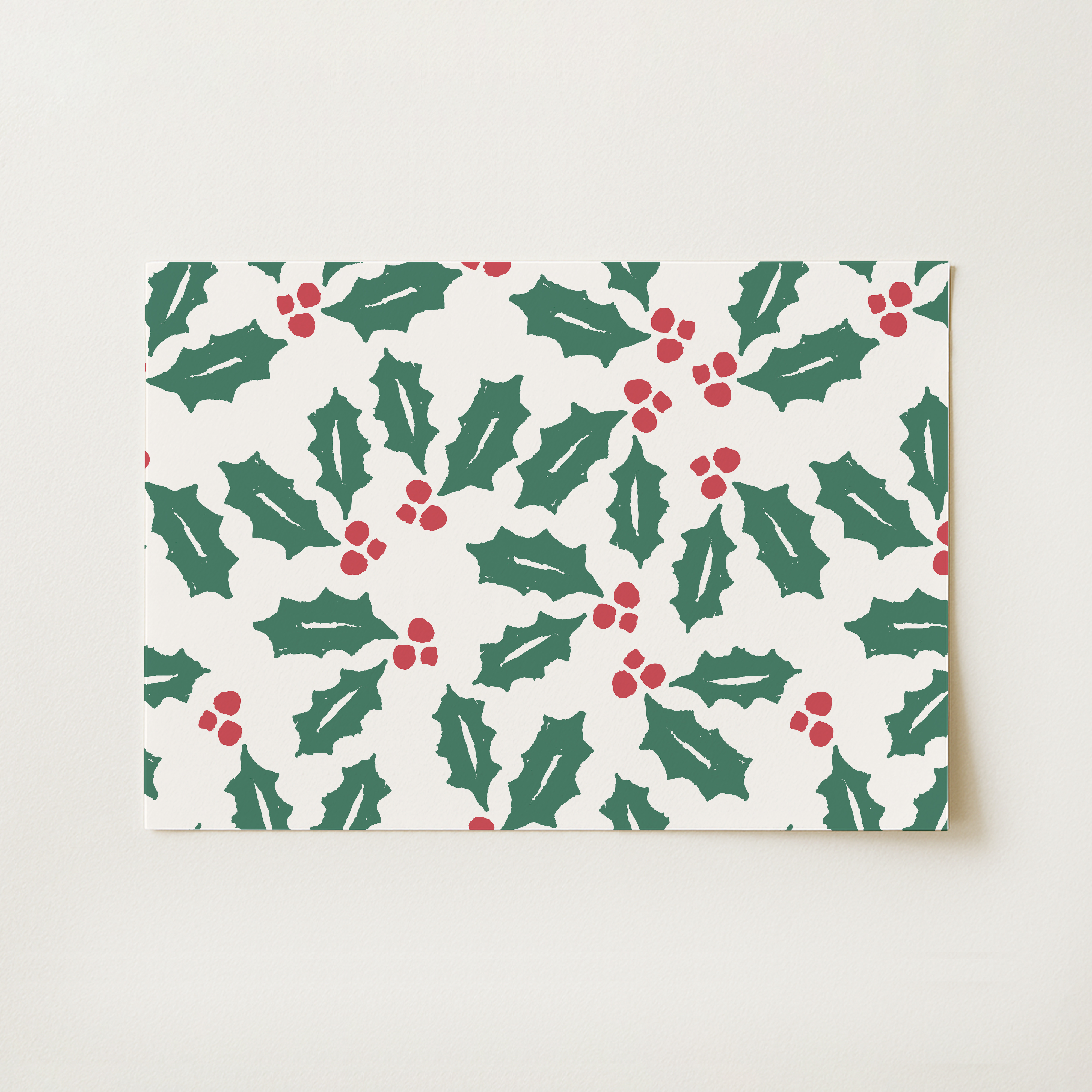 Holly Sketch Print