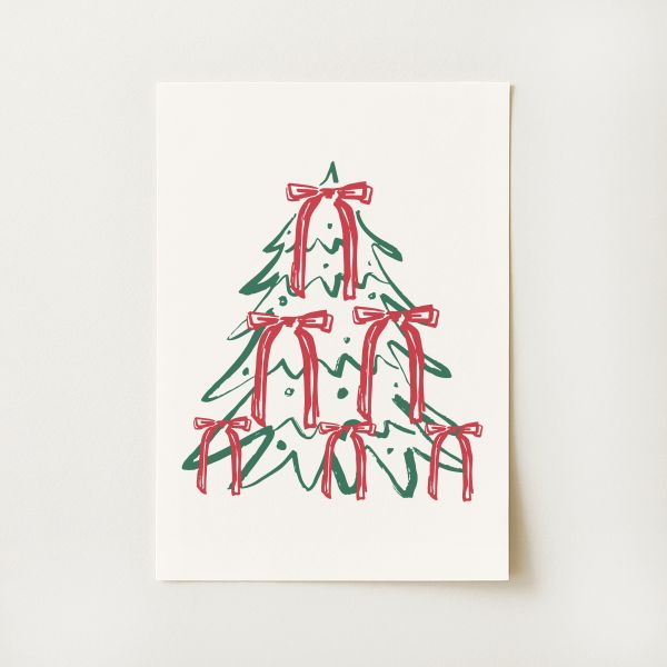 Christmas Tree Print