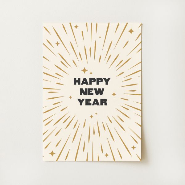 Happy New Year Print