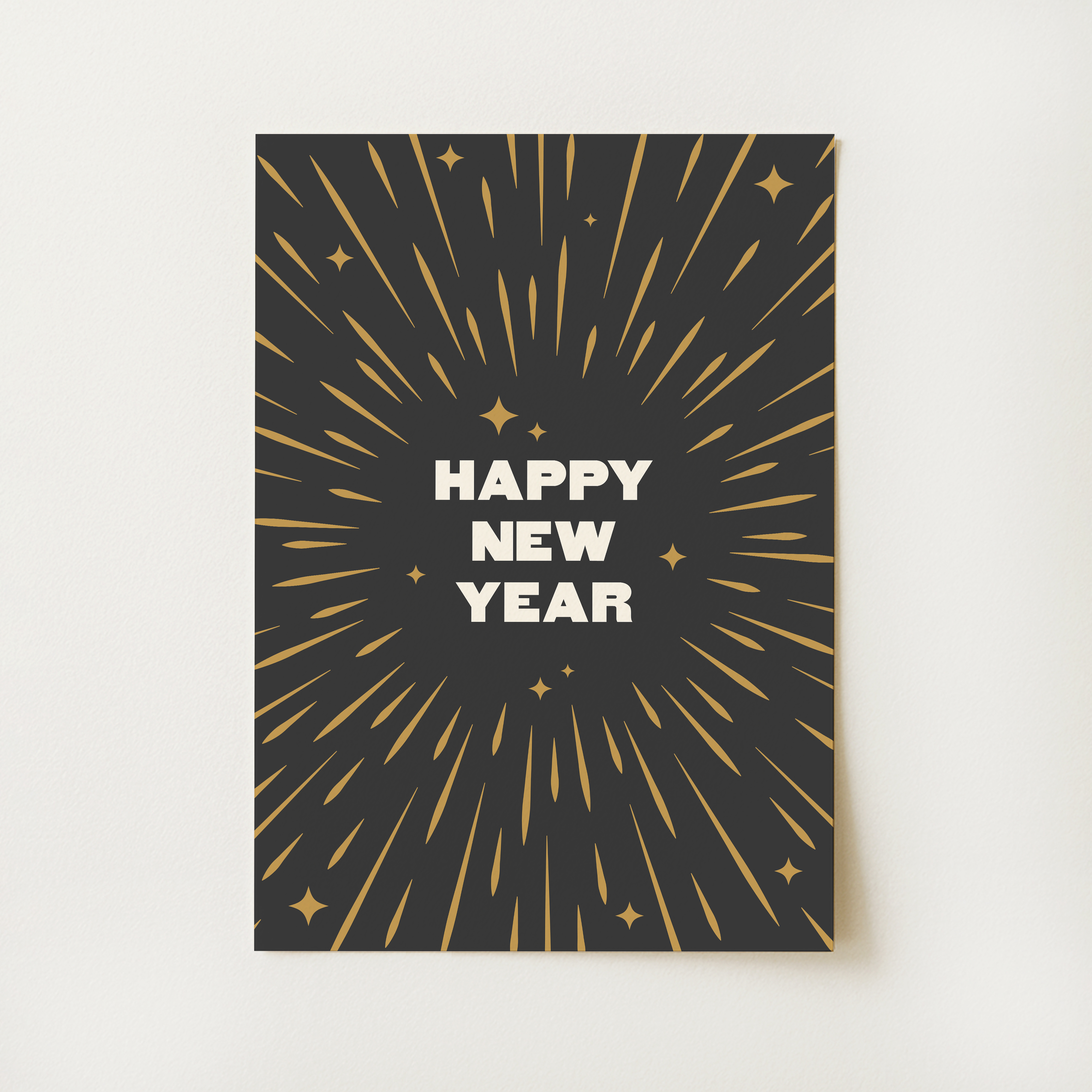 Happy New Year Print