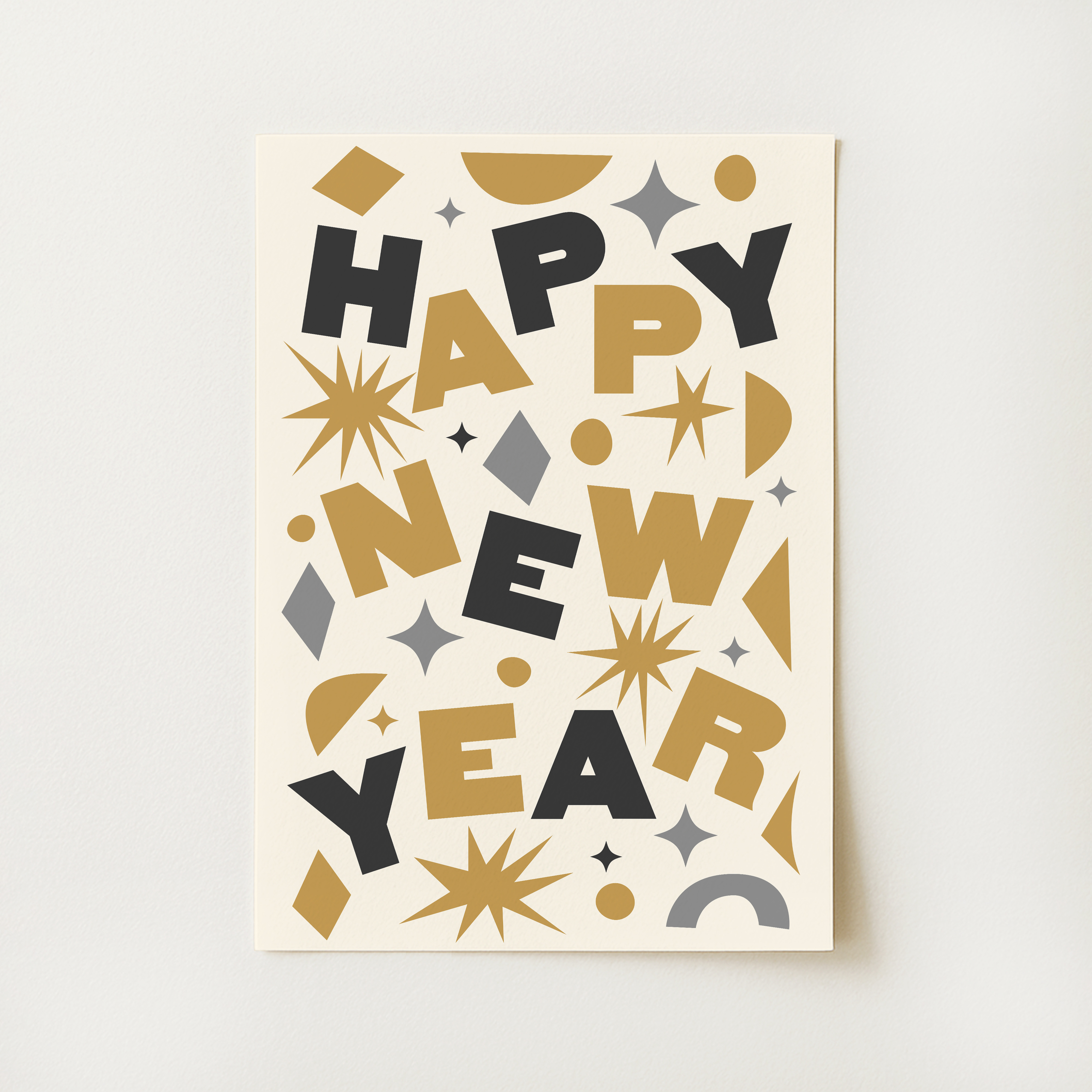 Happy New Year Print