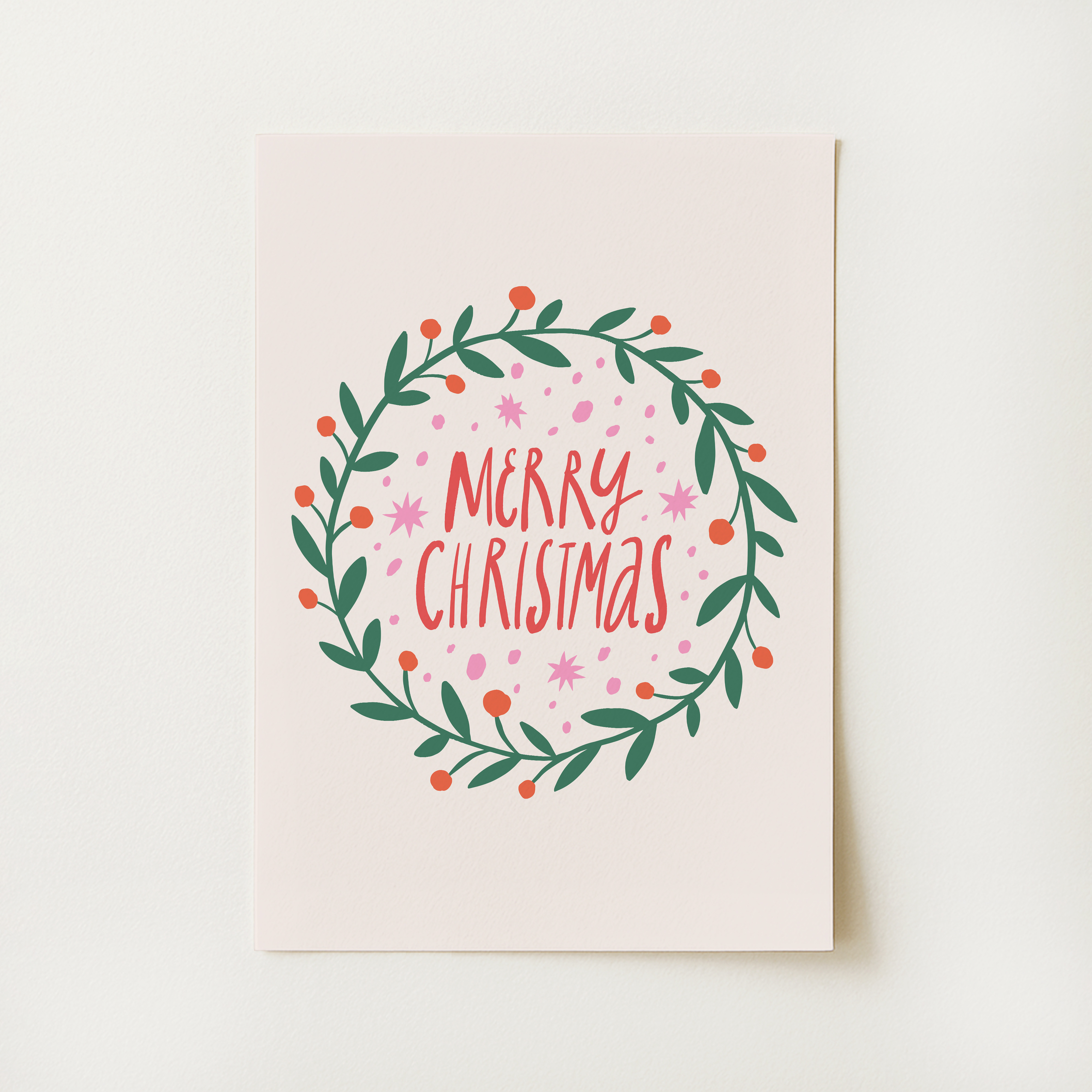 Merry Christmas Print