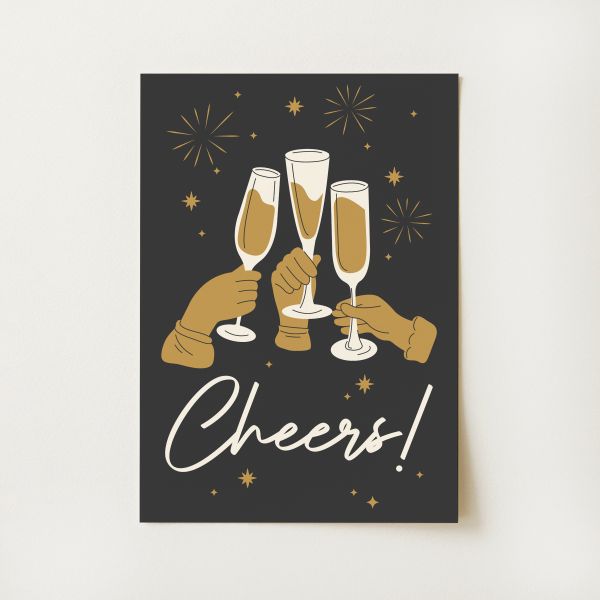 Cheers Print