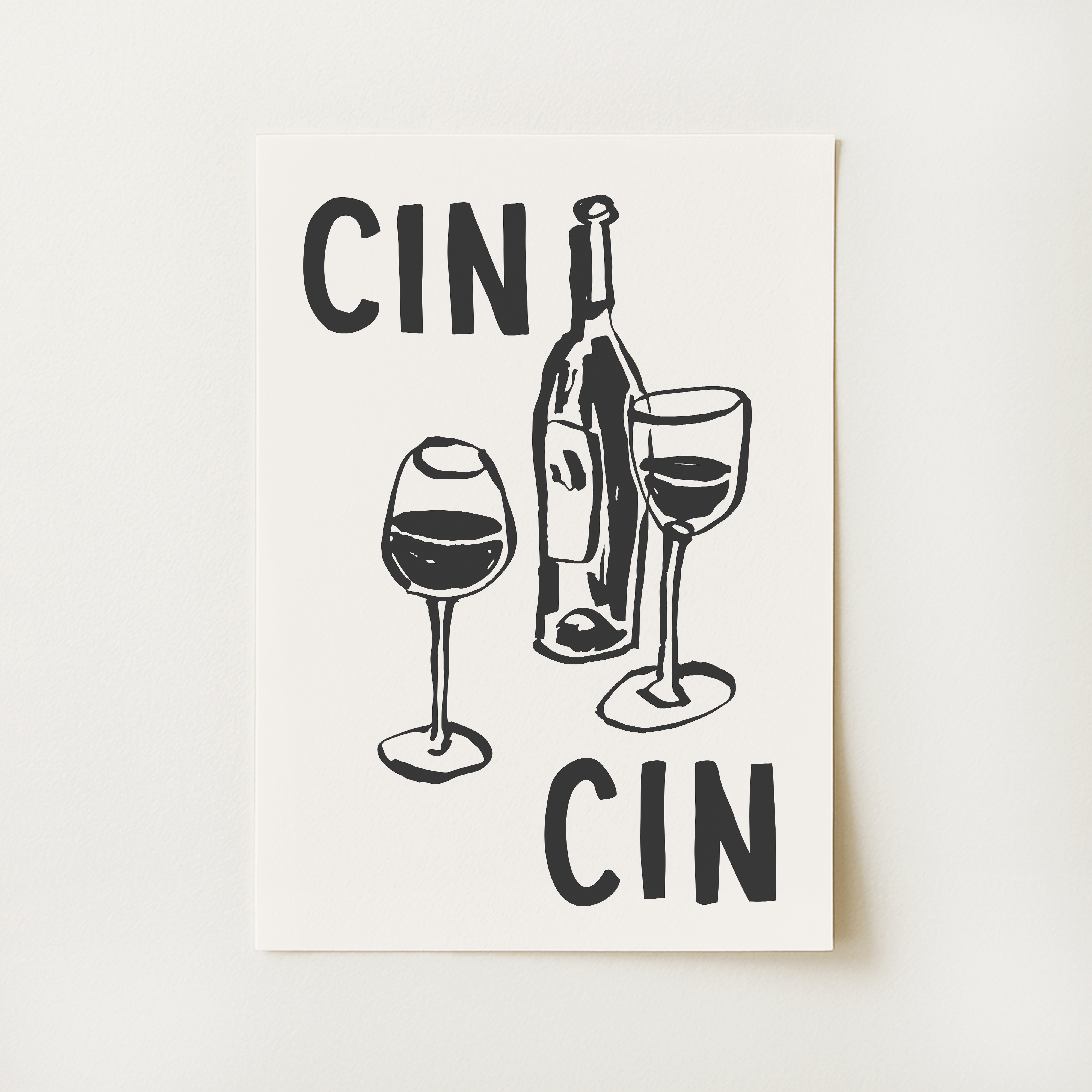 Cin Cin Kitchen Print