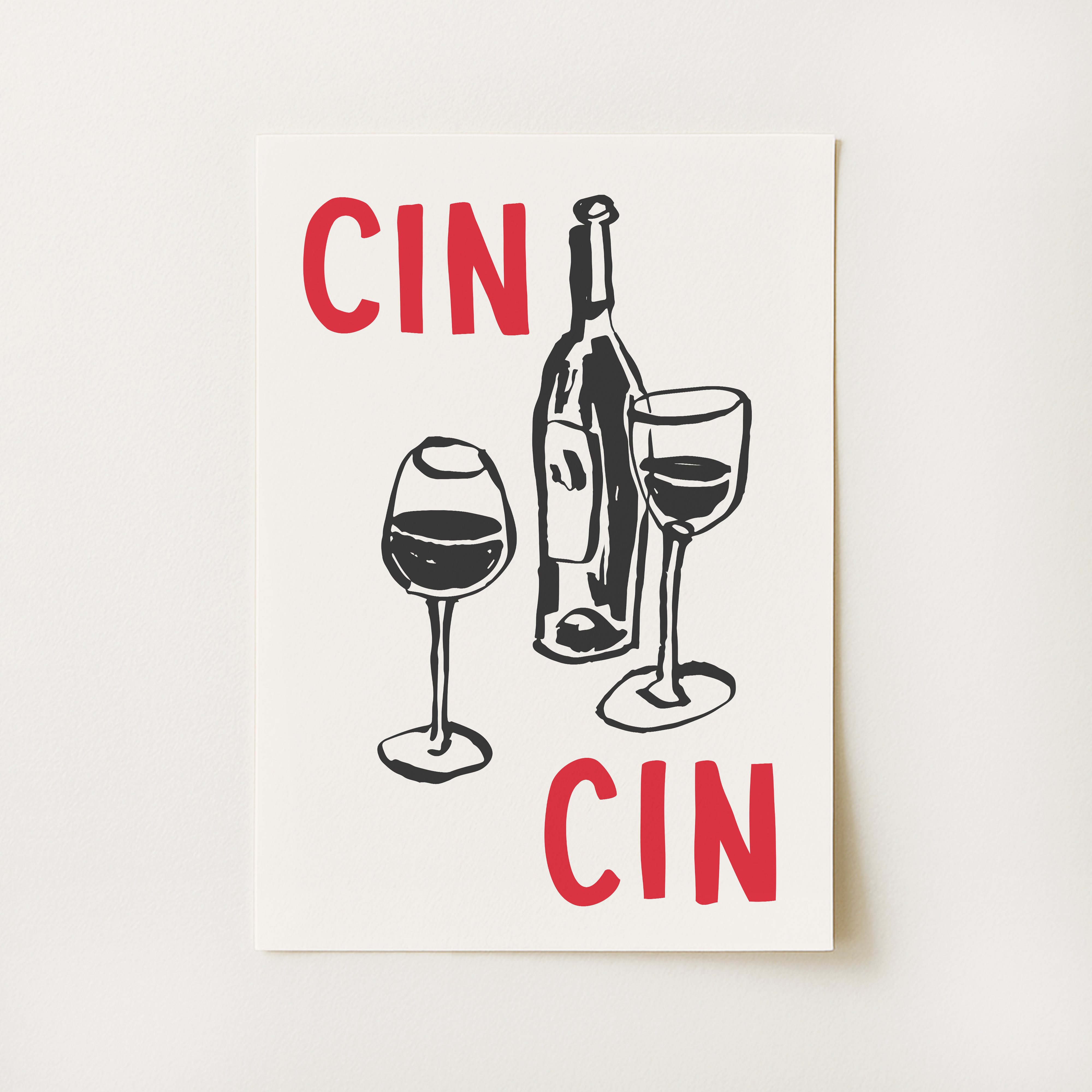 Cin Cin Print