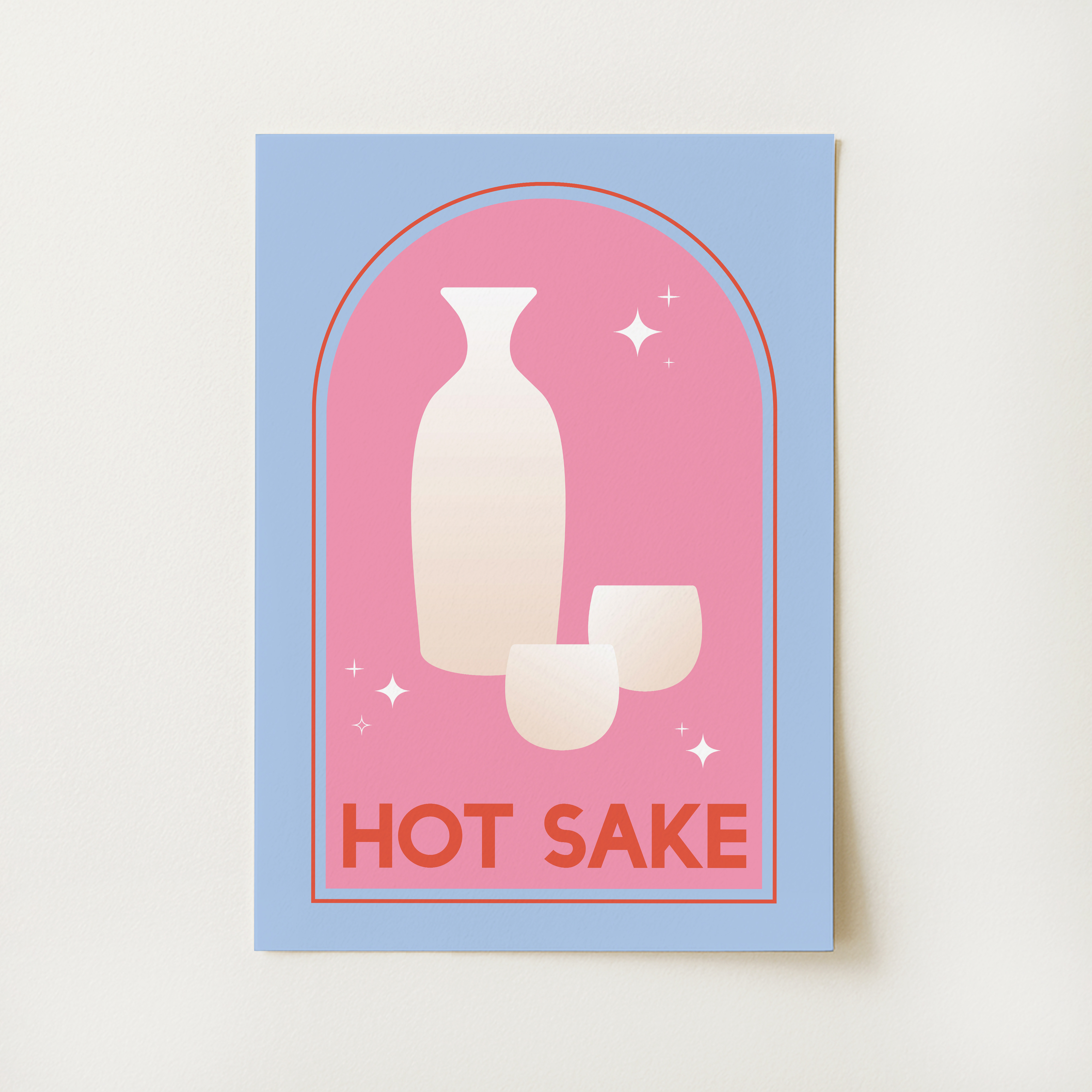 Hot Sake Cocktail Print
