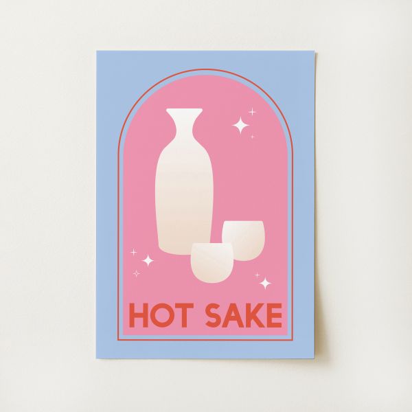 Hot Sake Cocktail Print