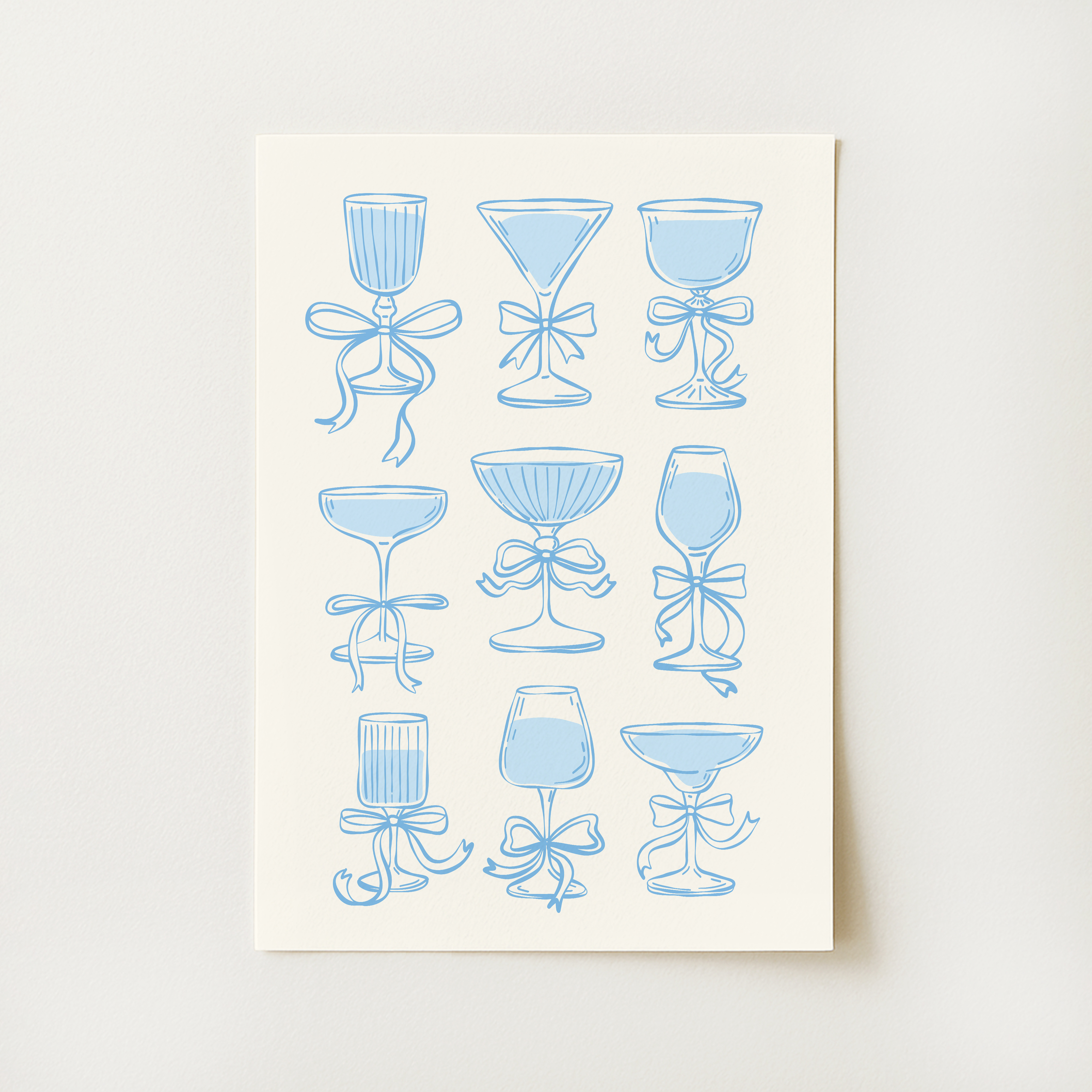 Coquette Cocktail Print