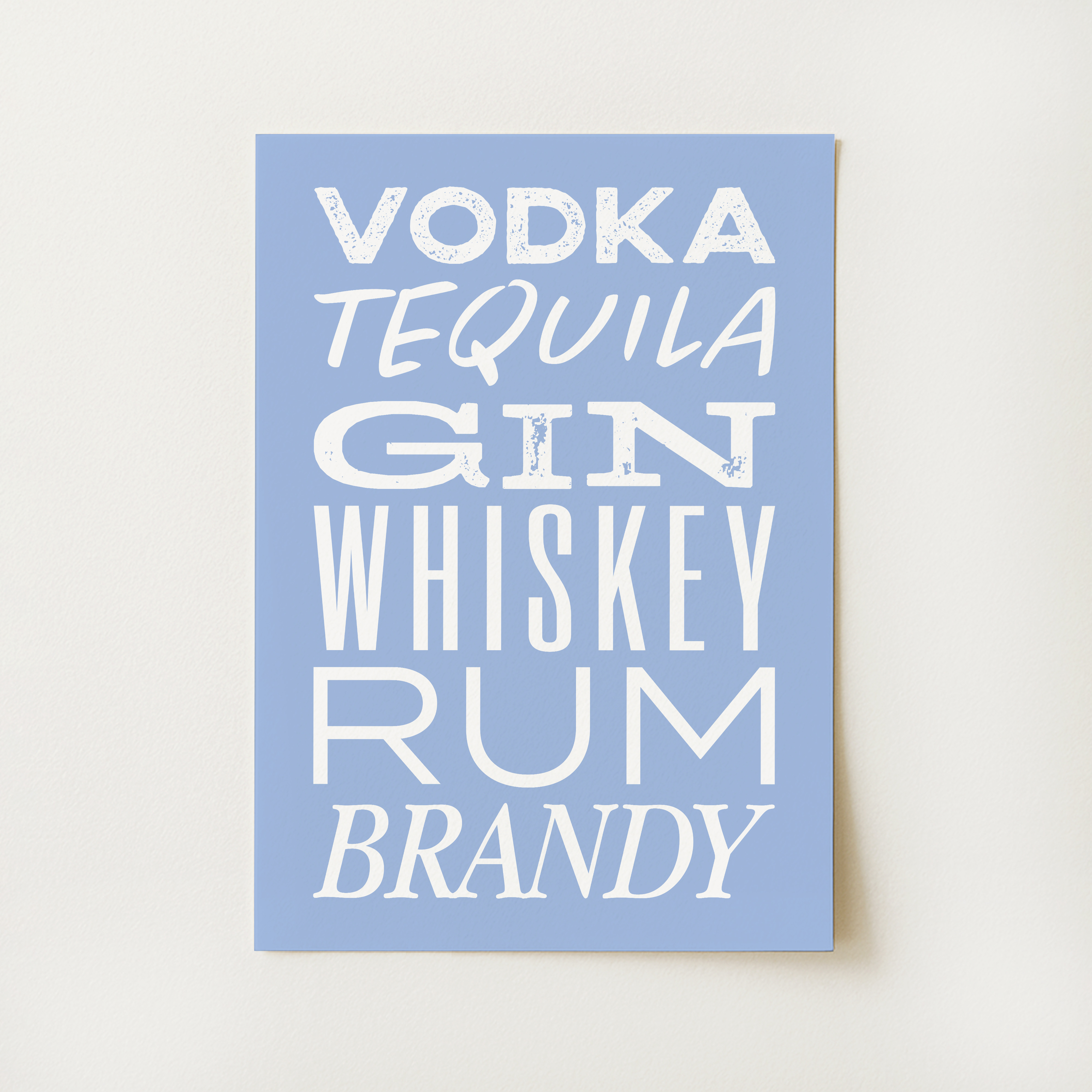 Trendy Bar Cart Print