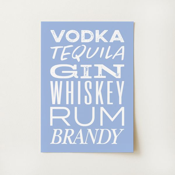Trendy Bar Cart Print