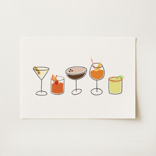 Cocktail Print