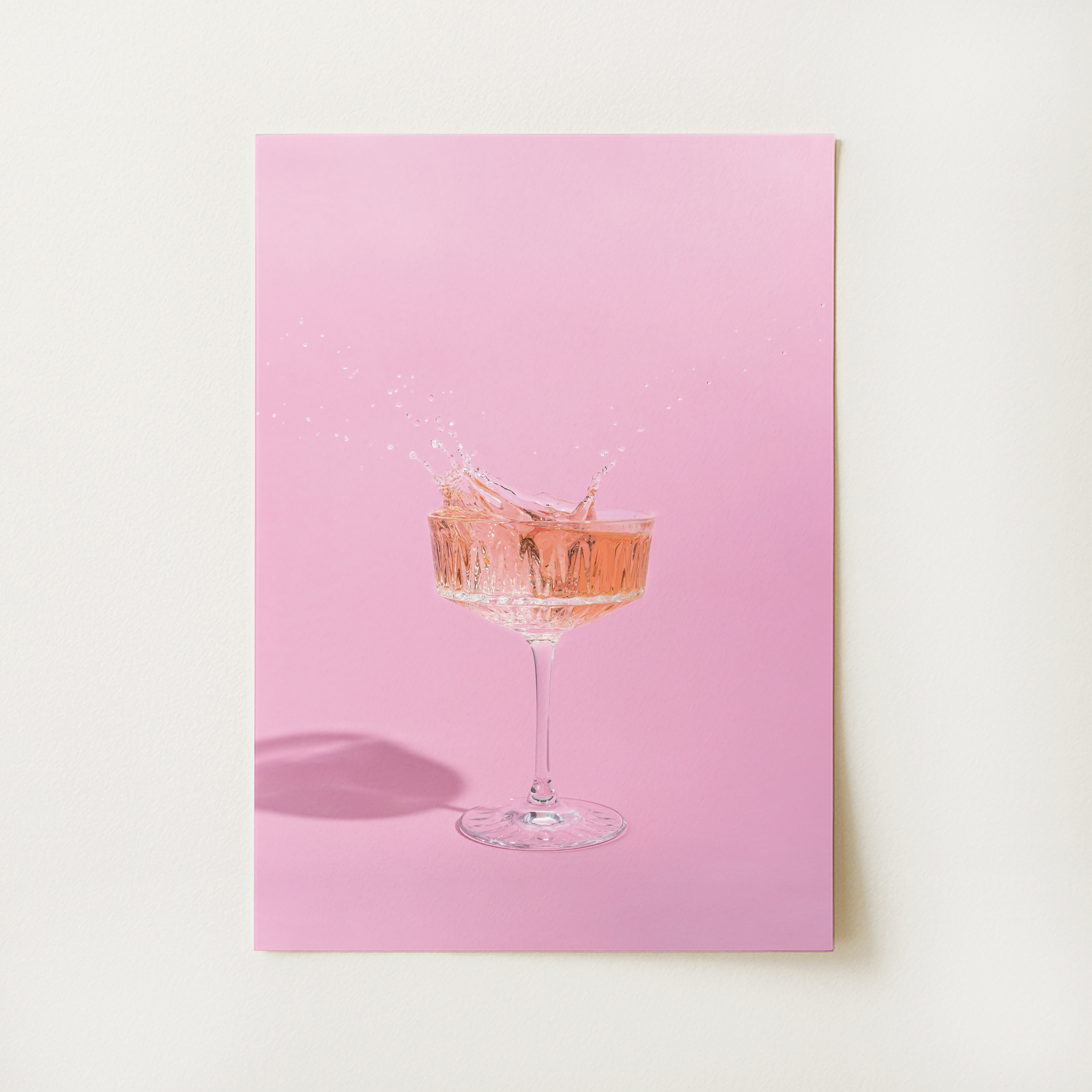 Pink Cocktail Print