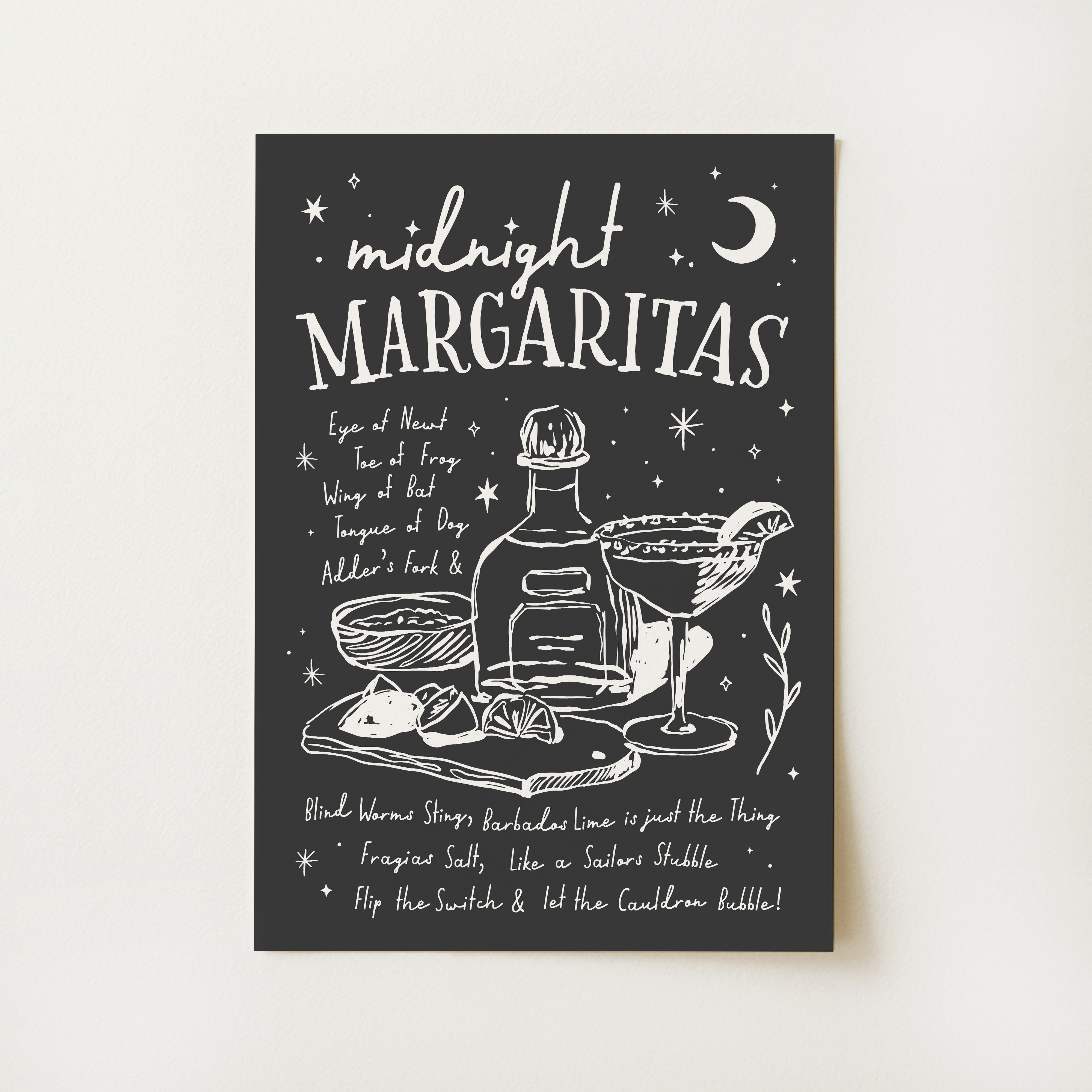 Midnight Margaritas Print