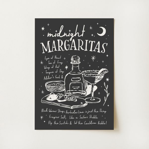 Midnight Margaritas Print