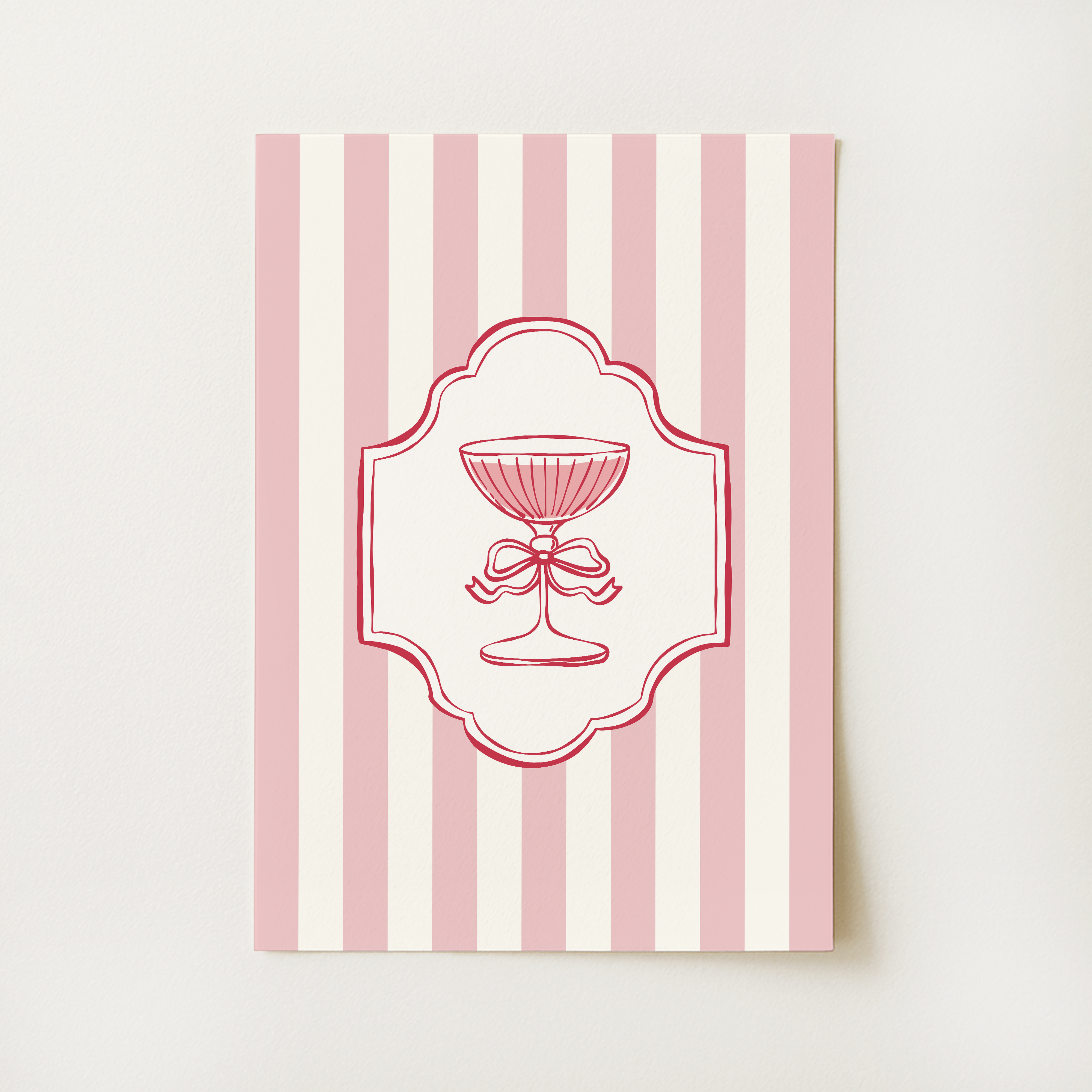 Coquette Cocktail Print