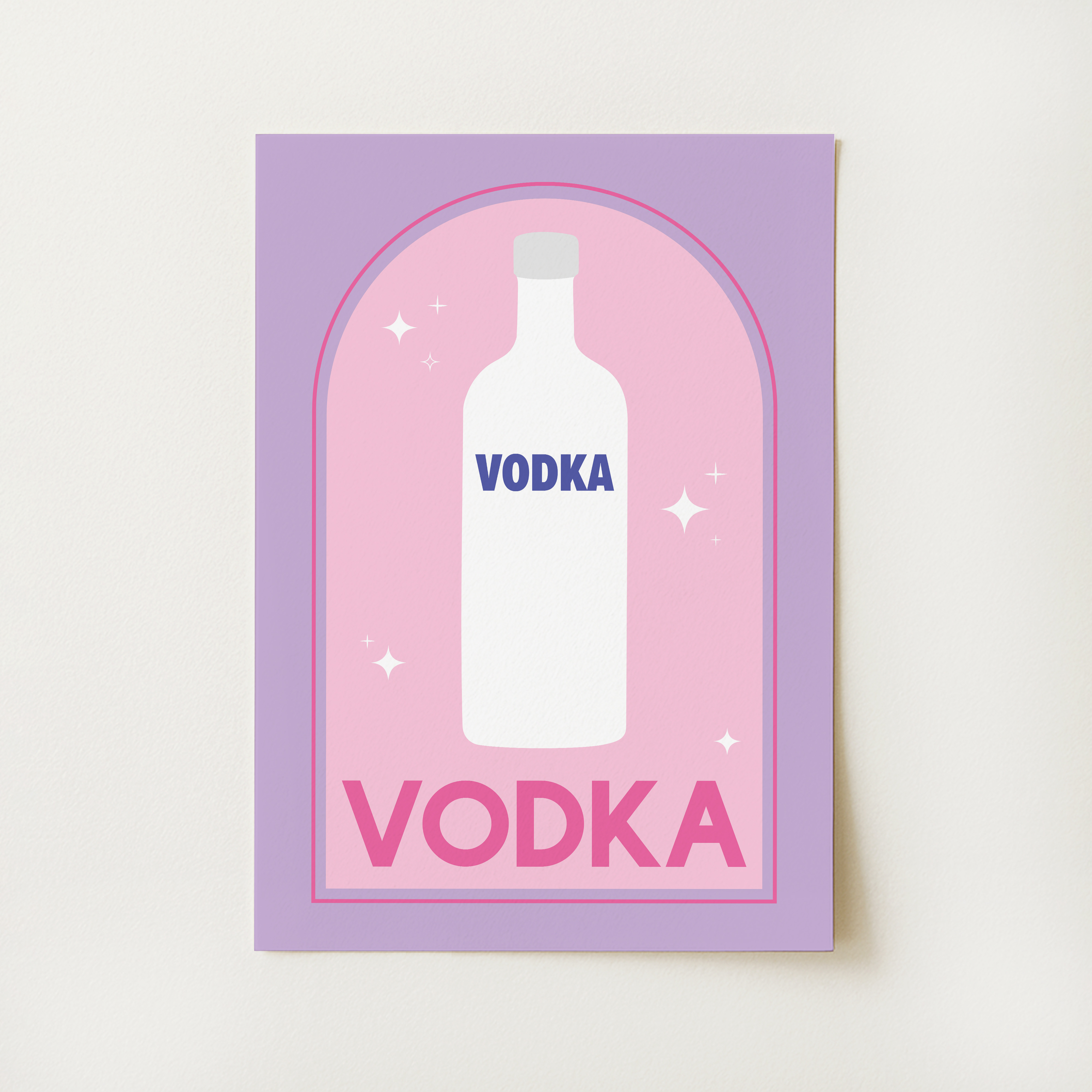 Vodka Cocktail Print