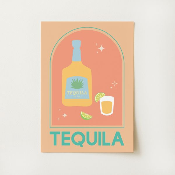Tequila Cocktail Print