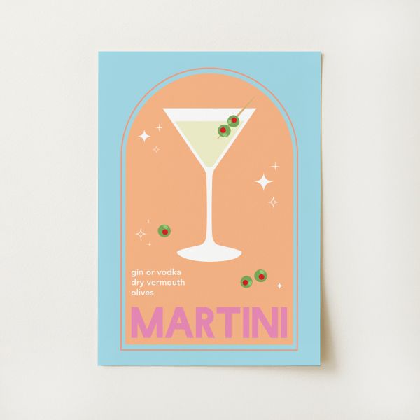 Martini Cocktail Print