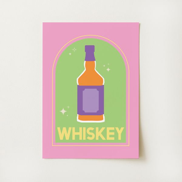 Whiskey Cocktail Print