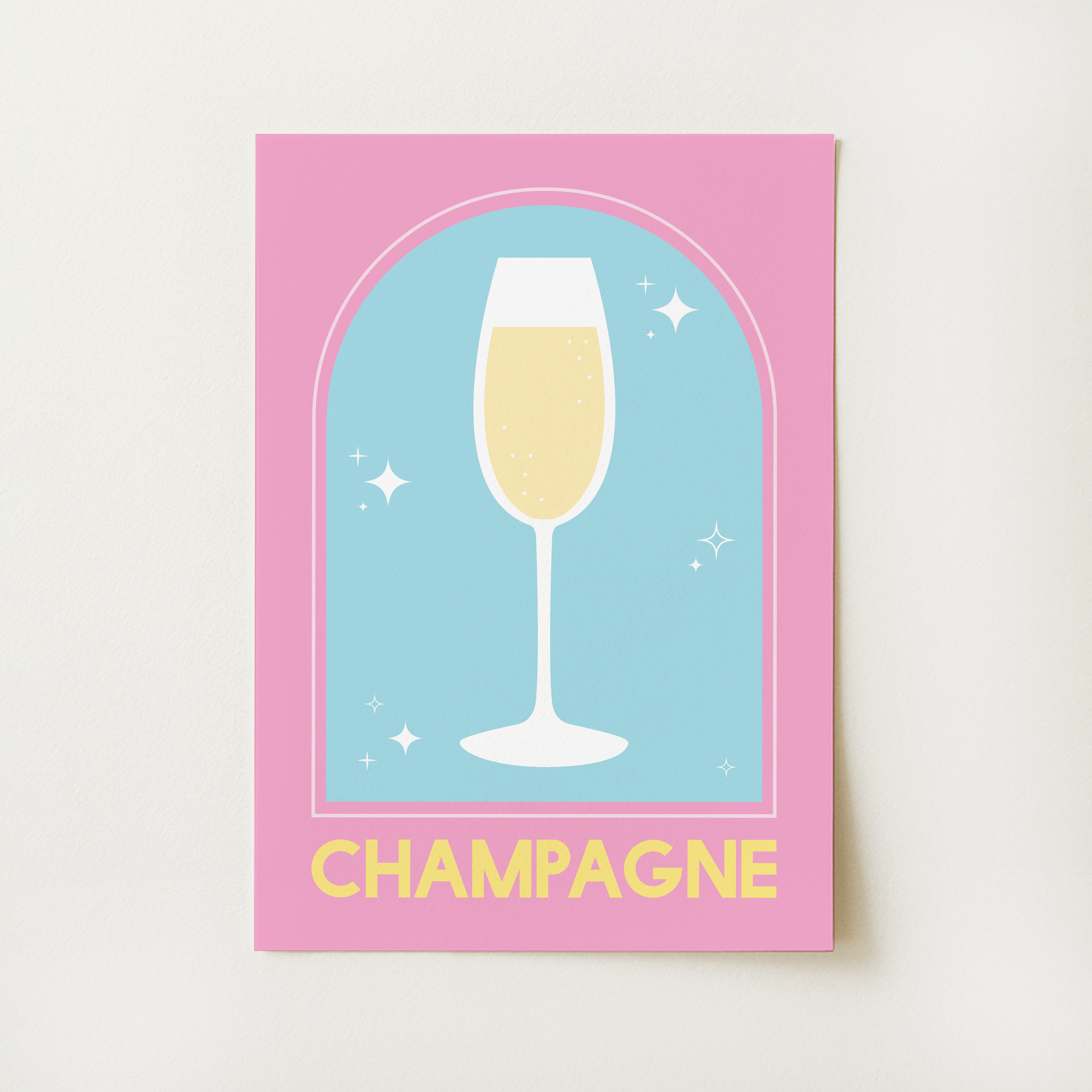 Champagne Cocktail Print