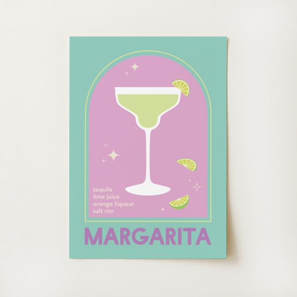 Margarita Cocktail Print