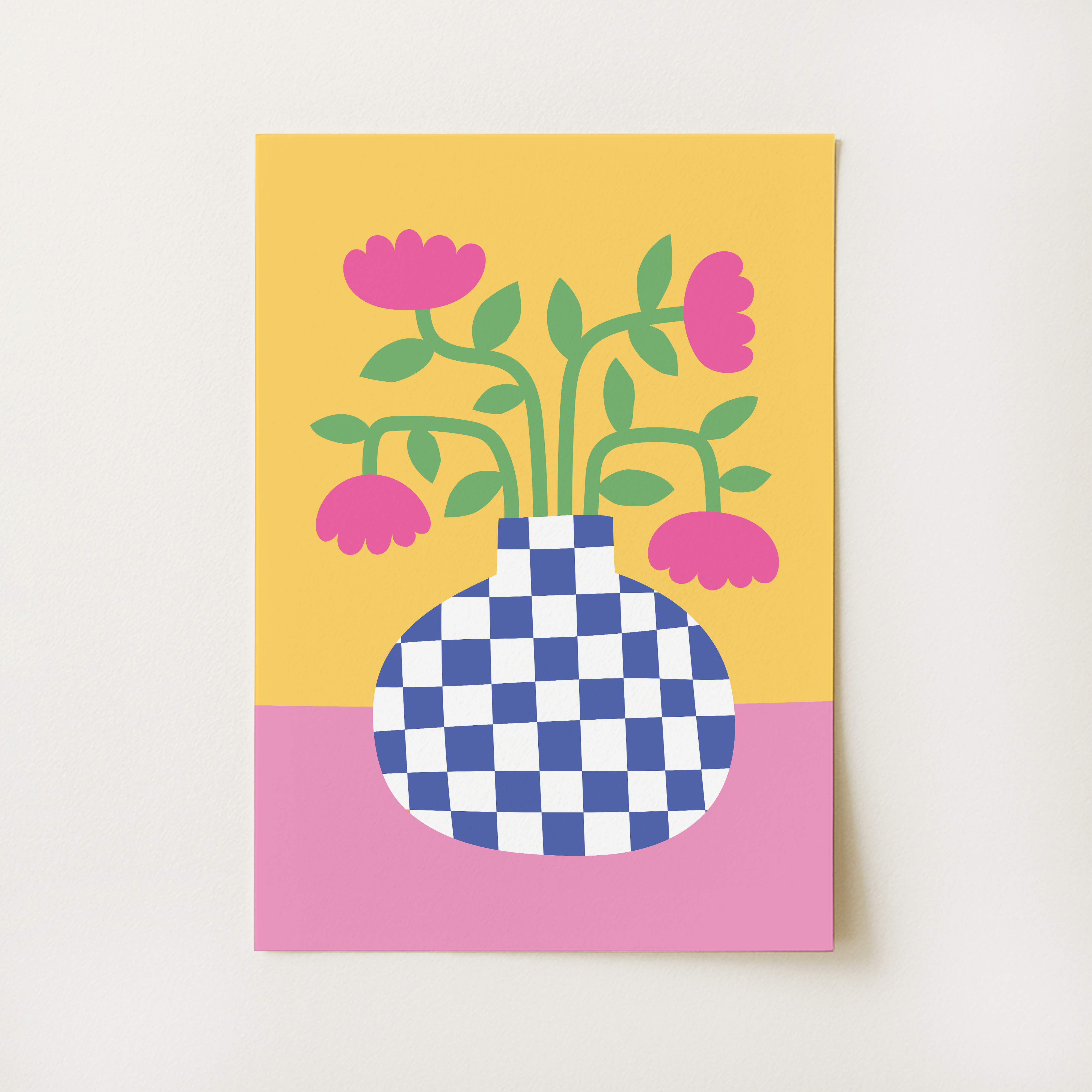 Abstract Floral Print