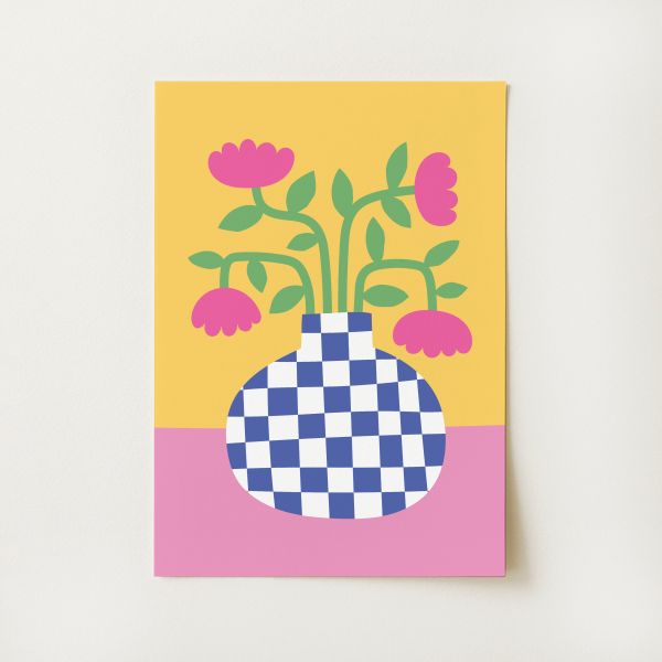 Abstract Floral Print