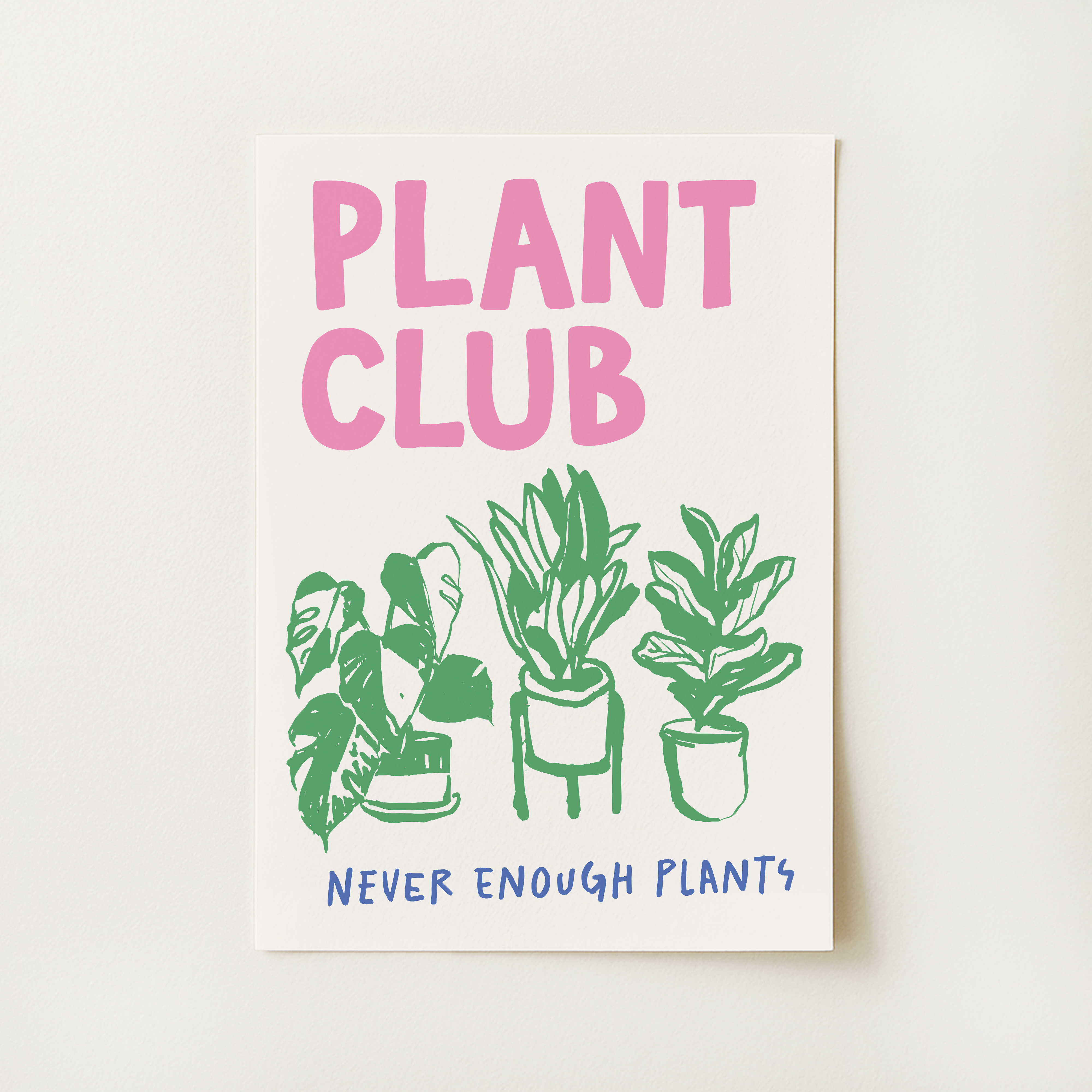 Plant Club Print