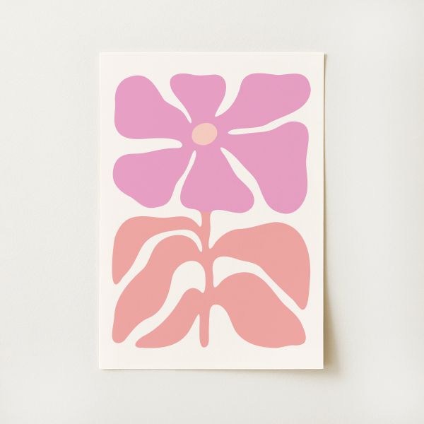 Abstract Floral Print
