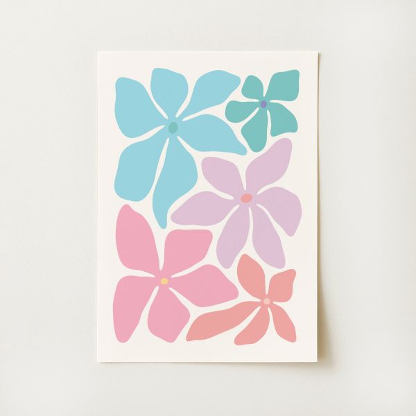 Abstract Floral Print