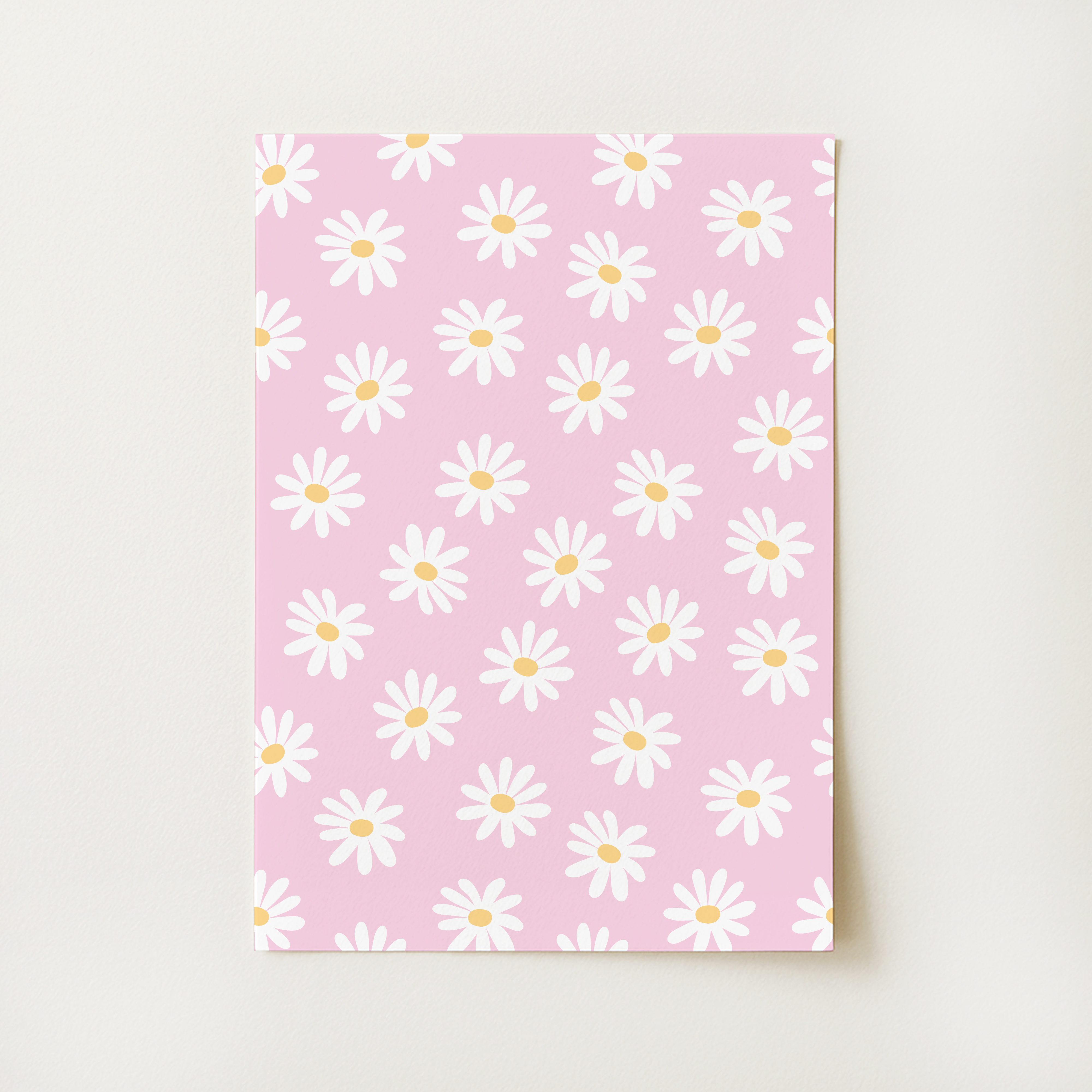 Pink Daisy Print
