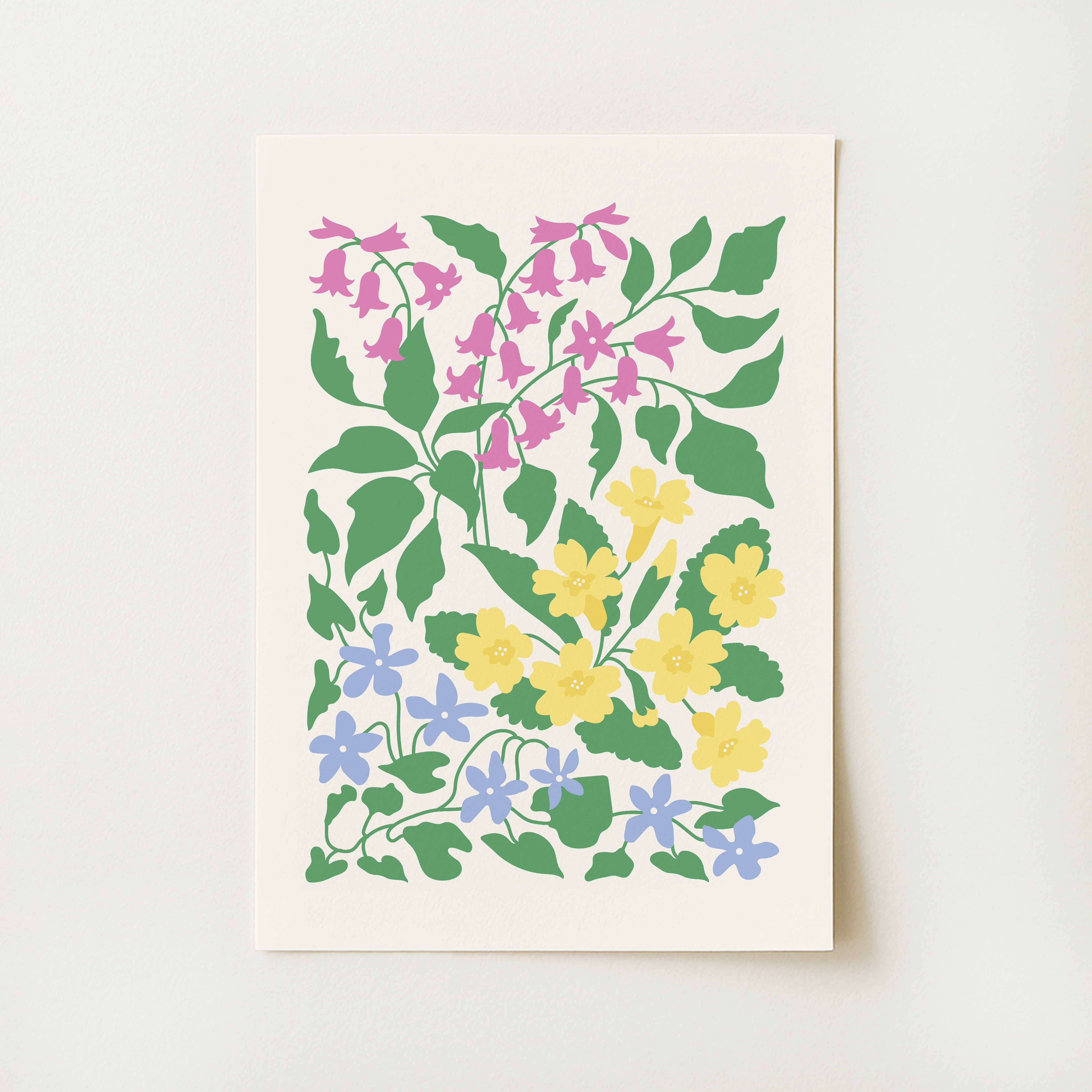 Abstract Floral Print
