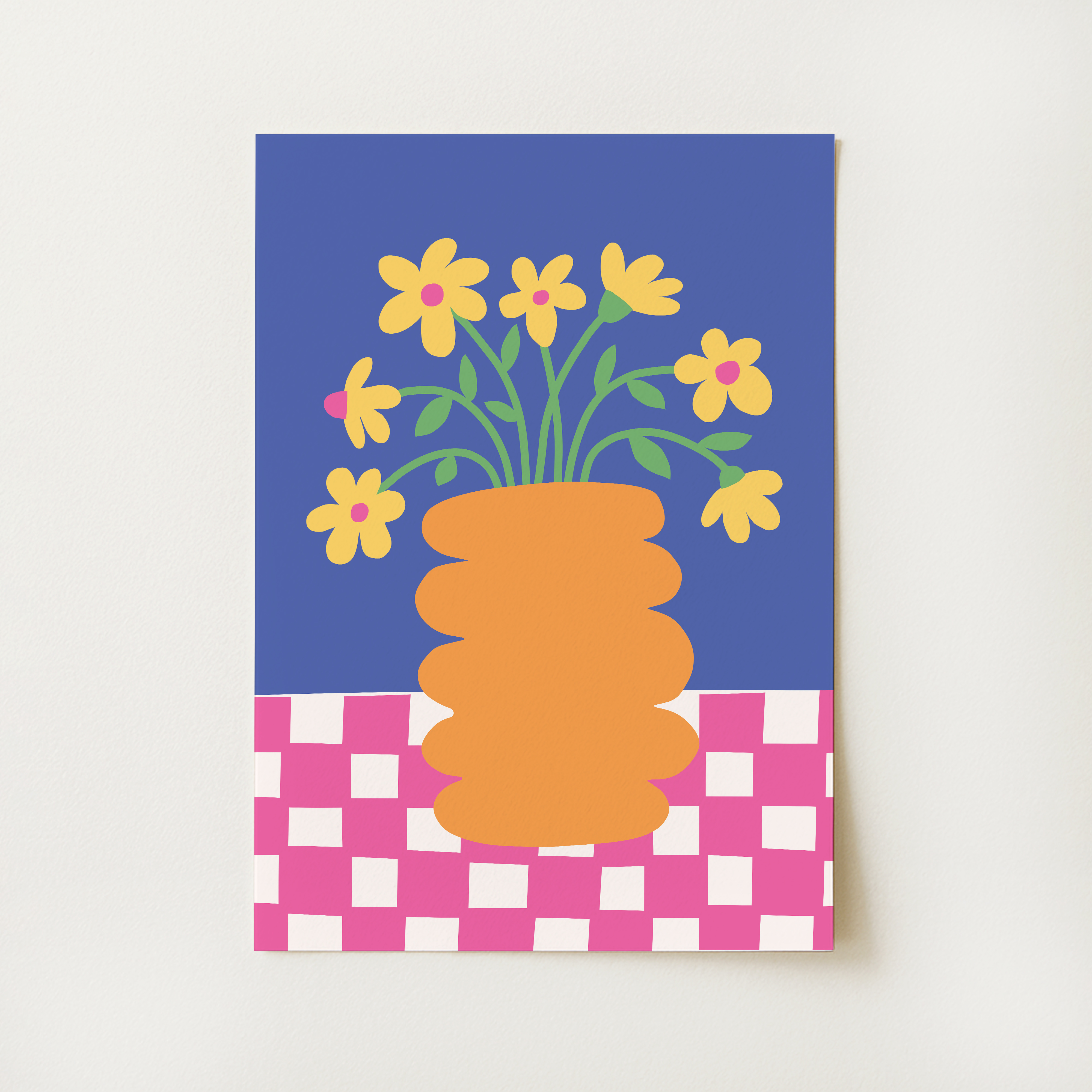 Abstract Floral Print