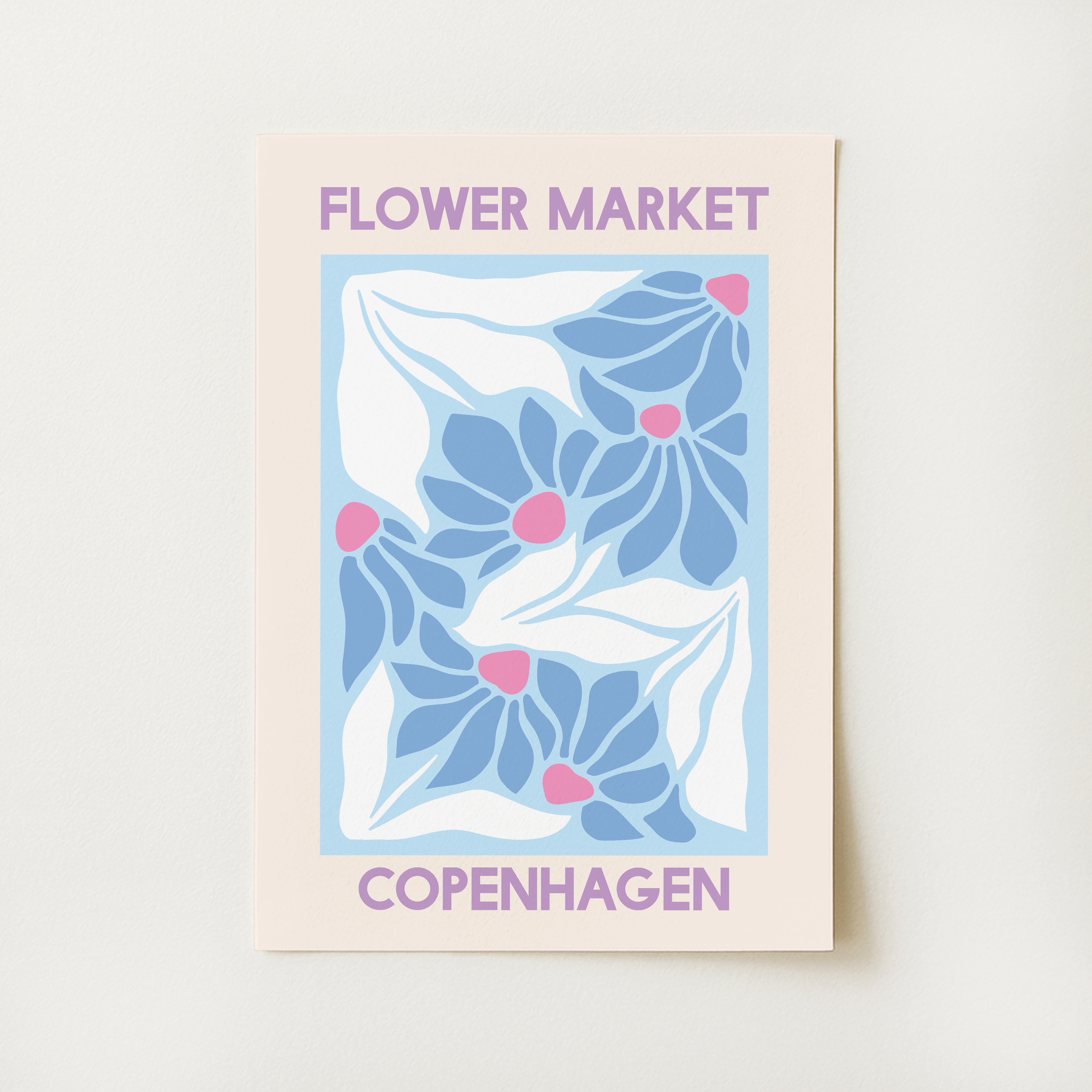 Flower Market Copenhagen Print