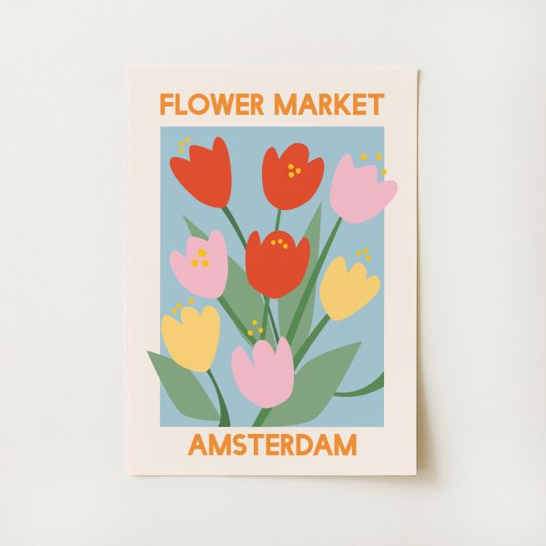 Flower Market Print