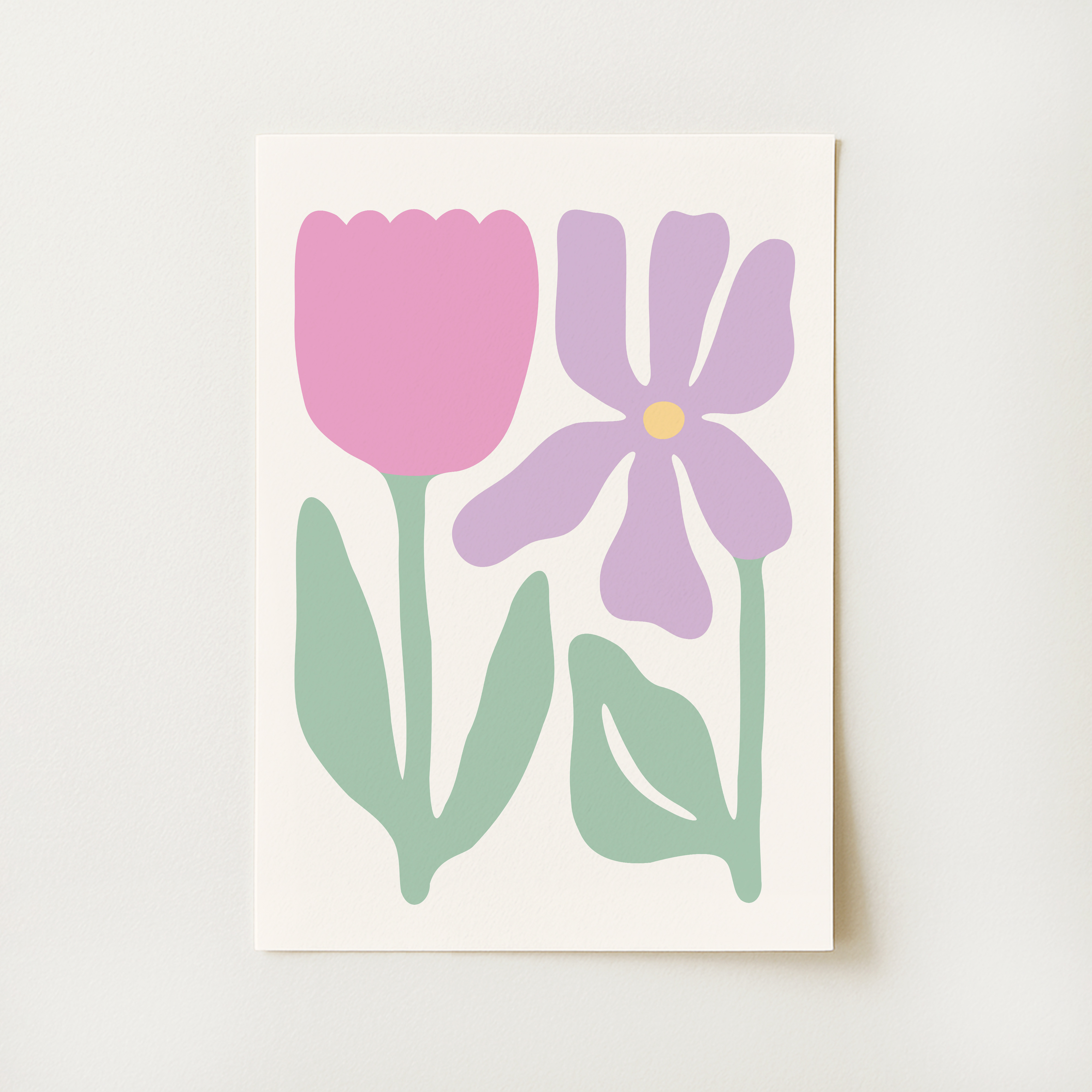 Abstract Floral Print