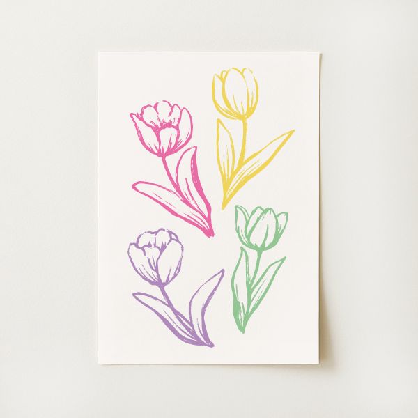 Tulips Print