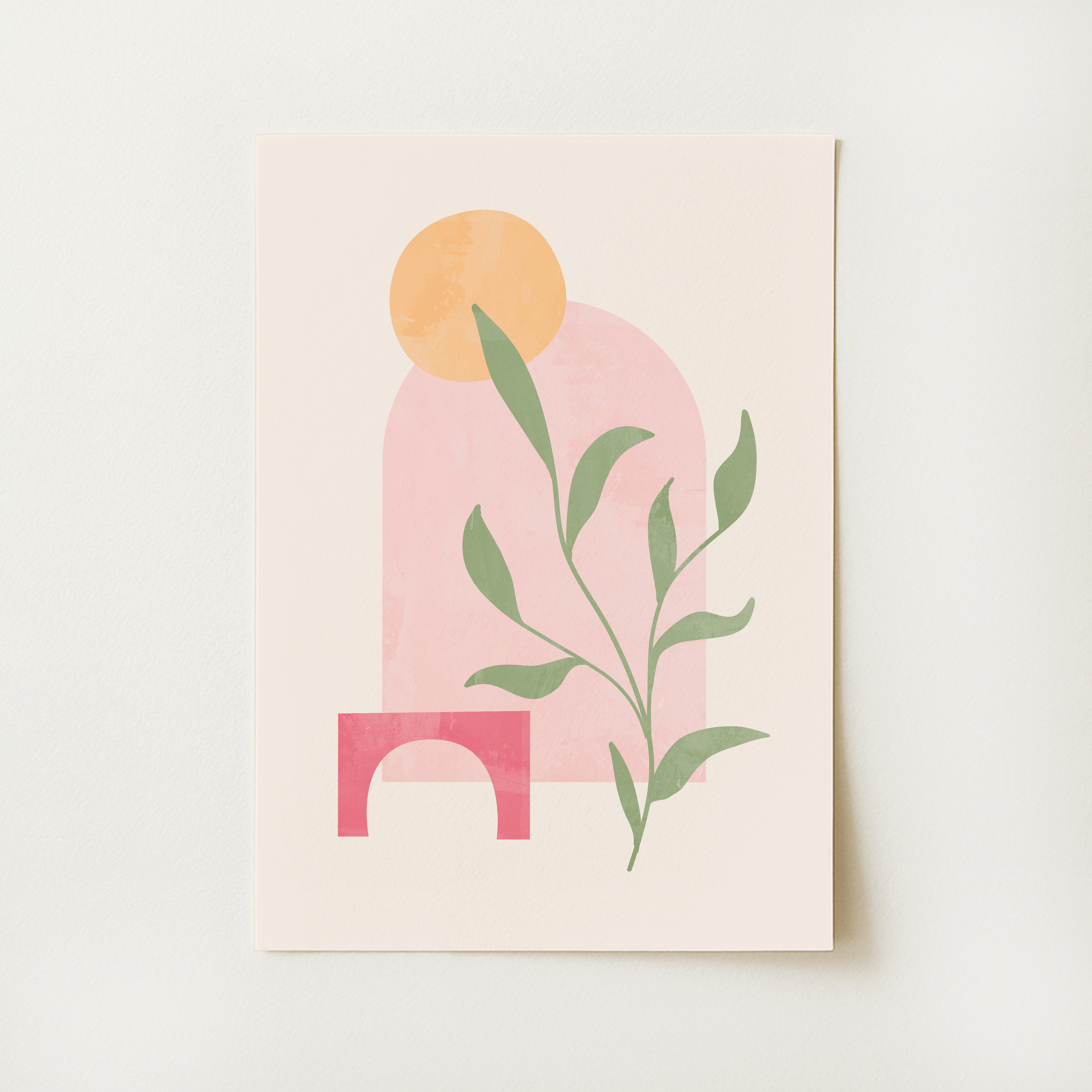 Boho Botanical Print