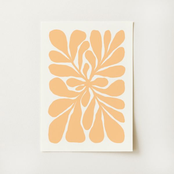 Abstract Botanical Print