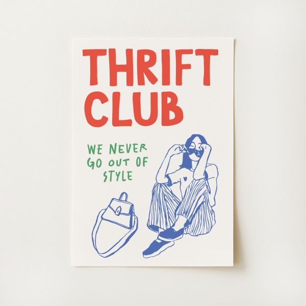 Thrift Club Print