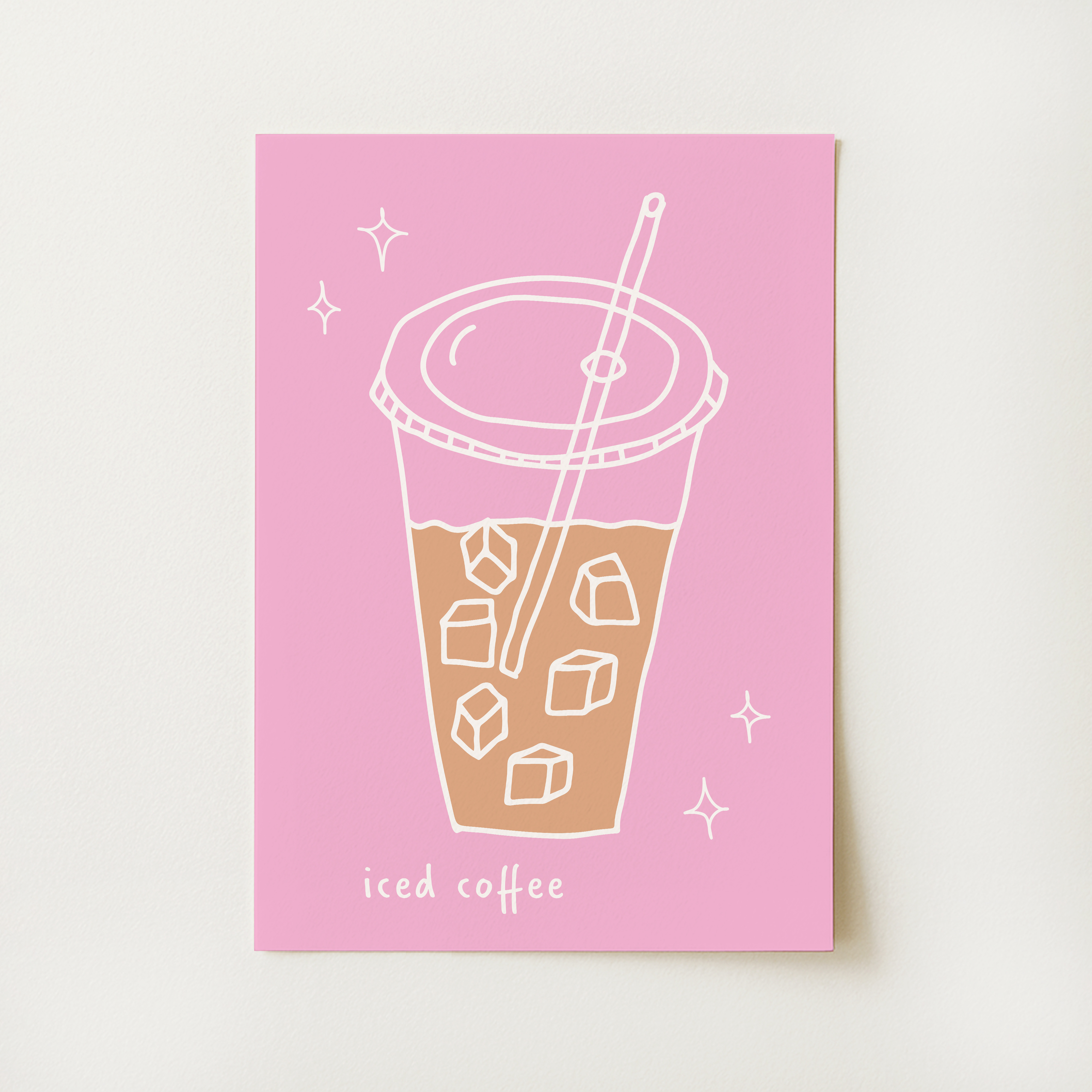 Iced Coffee Print