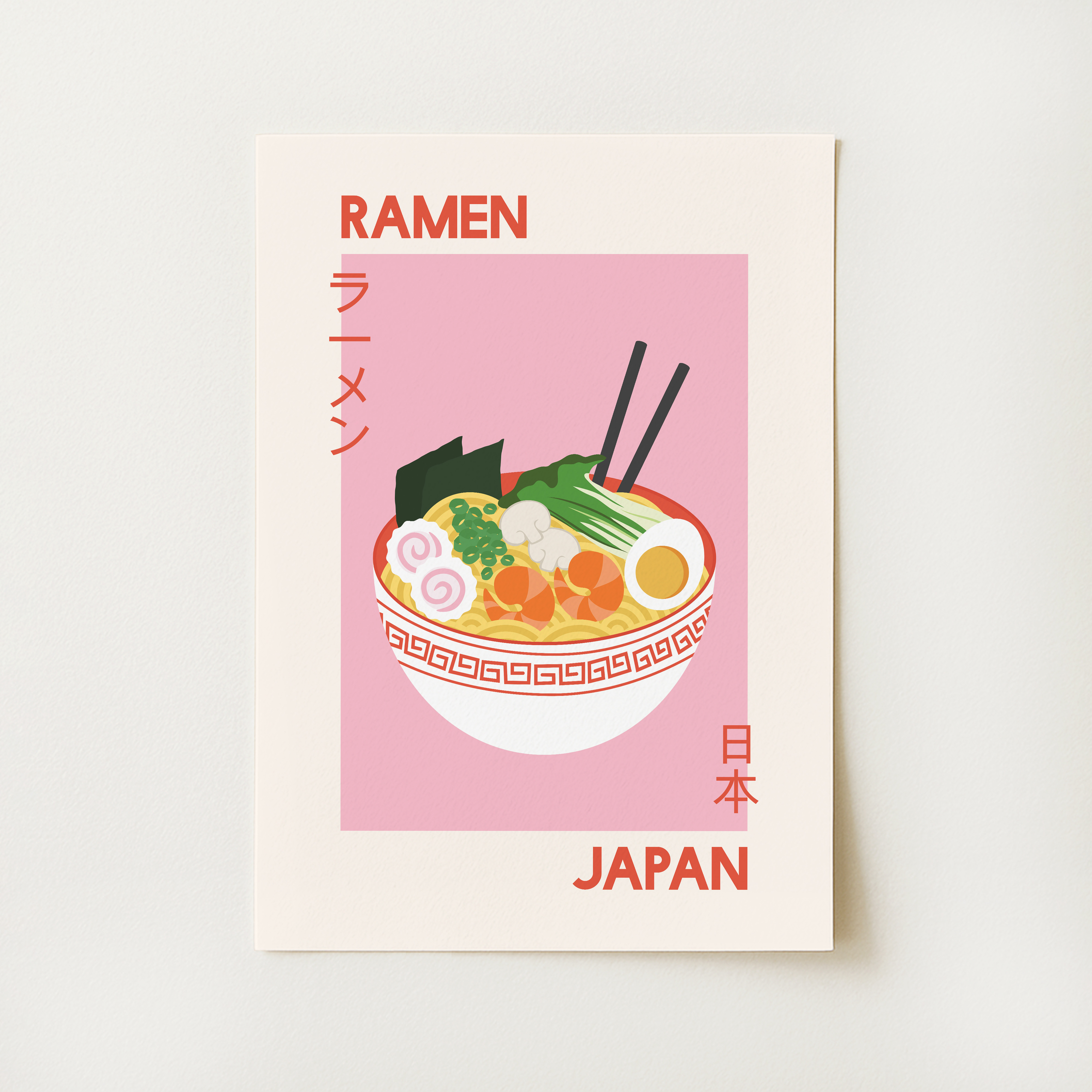 Ramen Print