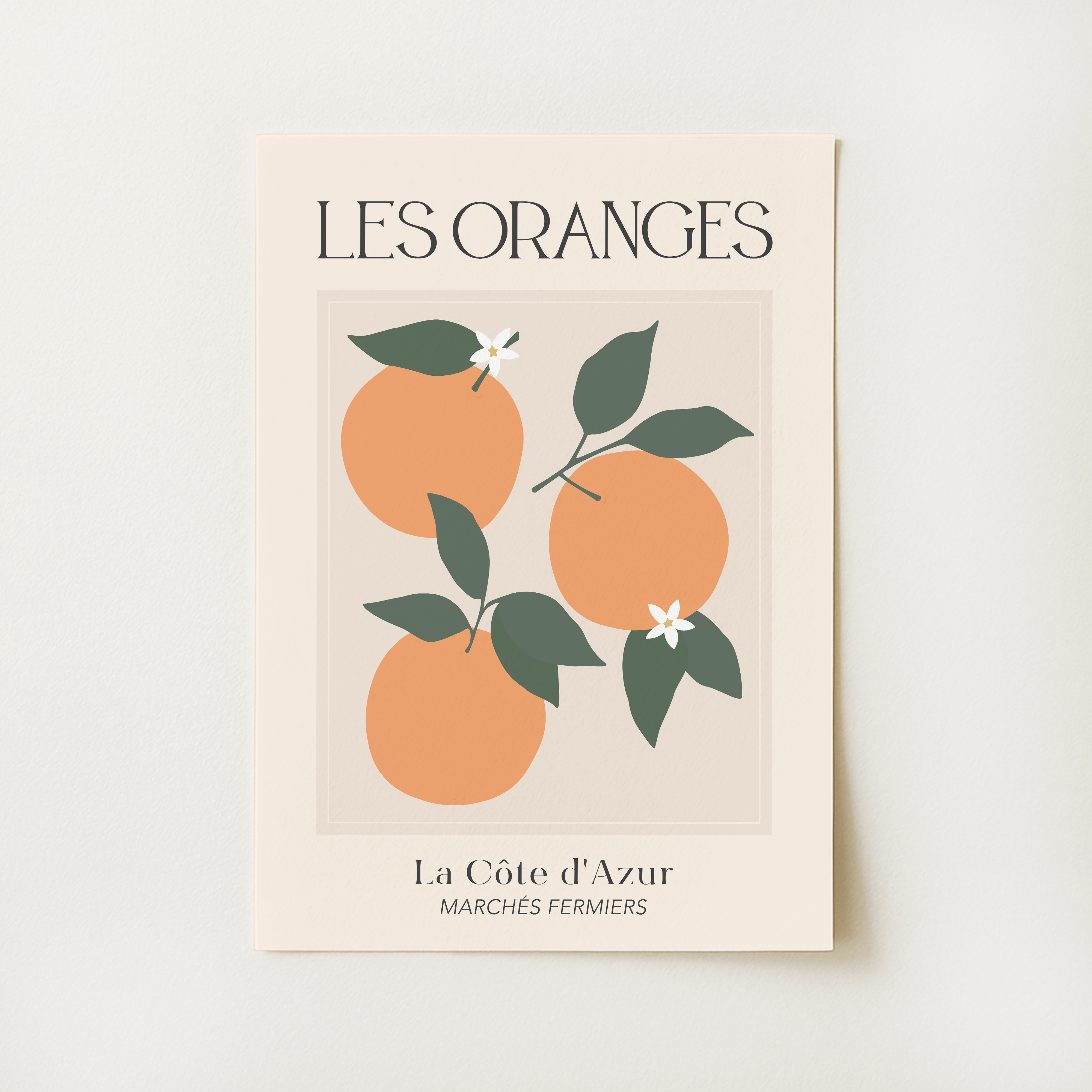 Oranges Print