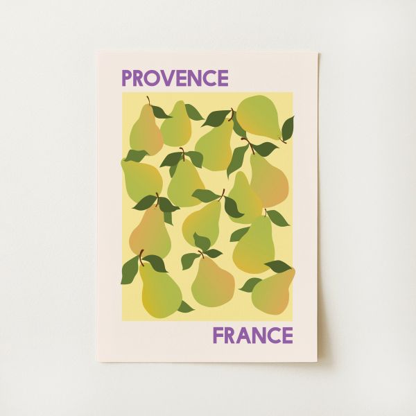 Pears Provence France Print