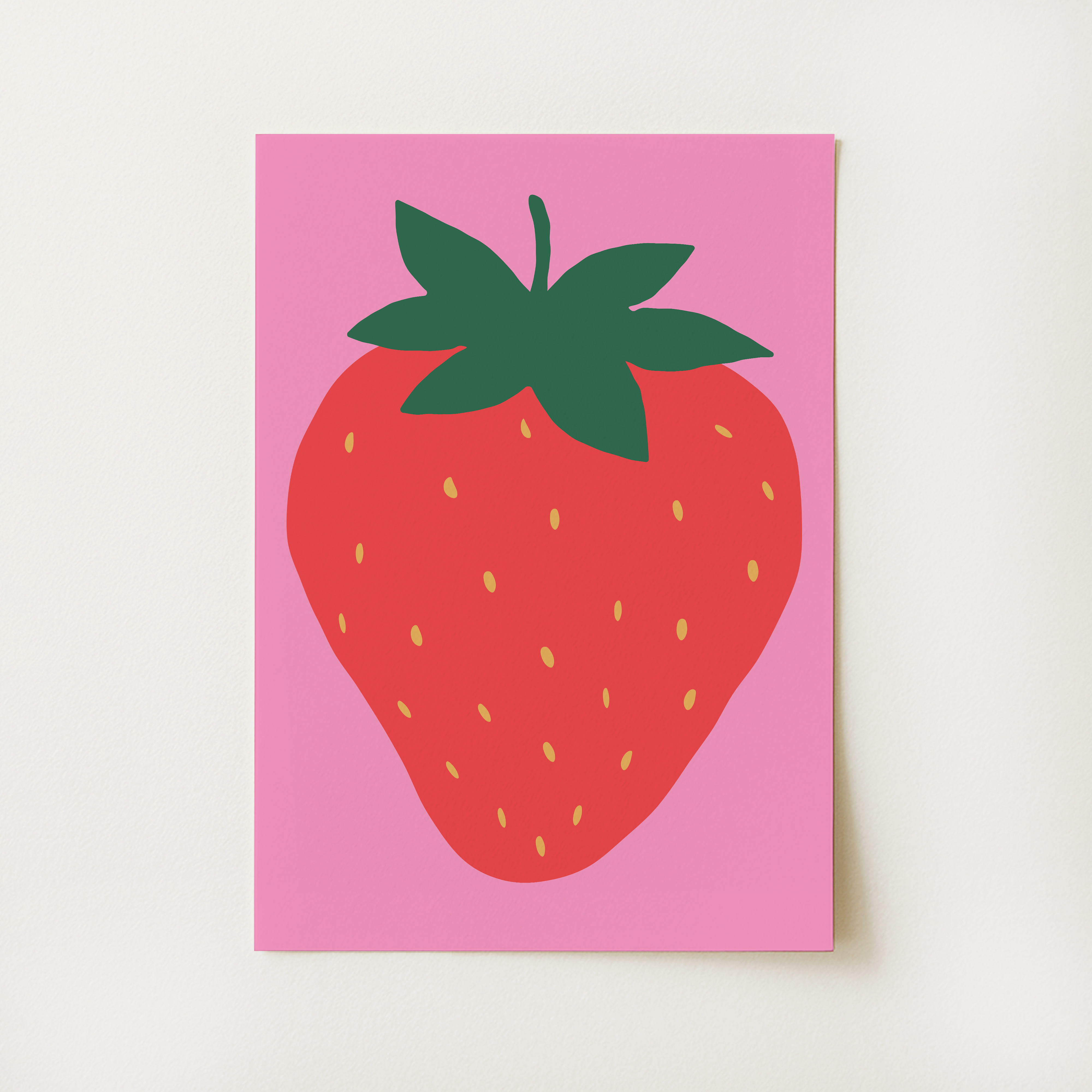 Strawberry Print